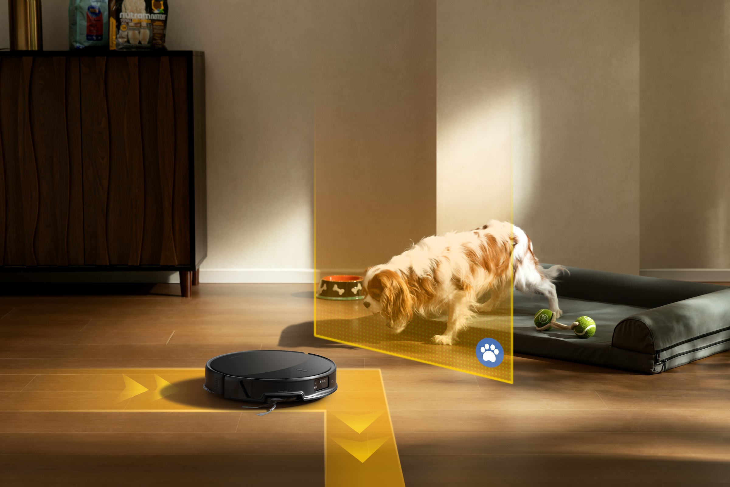 Roborock Saugroboter »mit Wischfunktion Saros 20X mit 36.000 Pa, 7,98cm flach, Mop‑Abnahme« überwindet 8,8 cm hohe Schwellen, StarSight 2.0 Navigationssystem