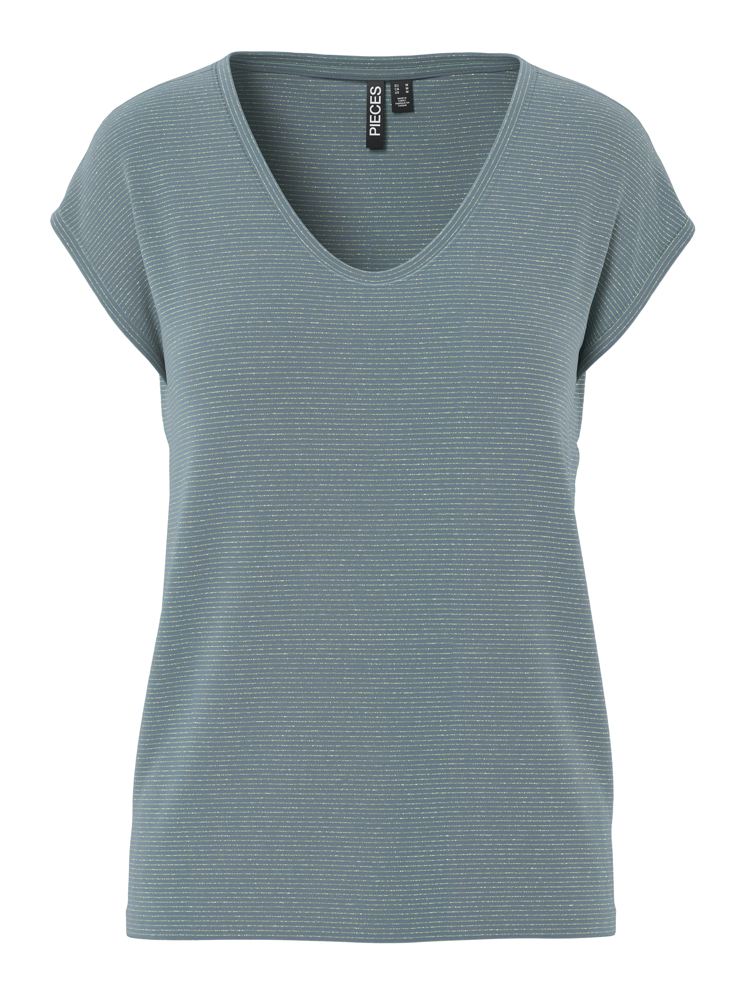 pieces Kurzarmshirt "PC BILLO" Viskosemischung, loose fit günstig online kaufen