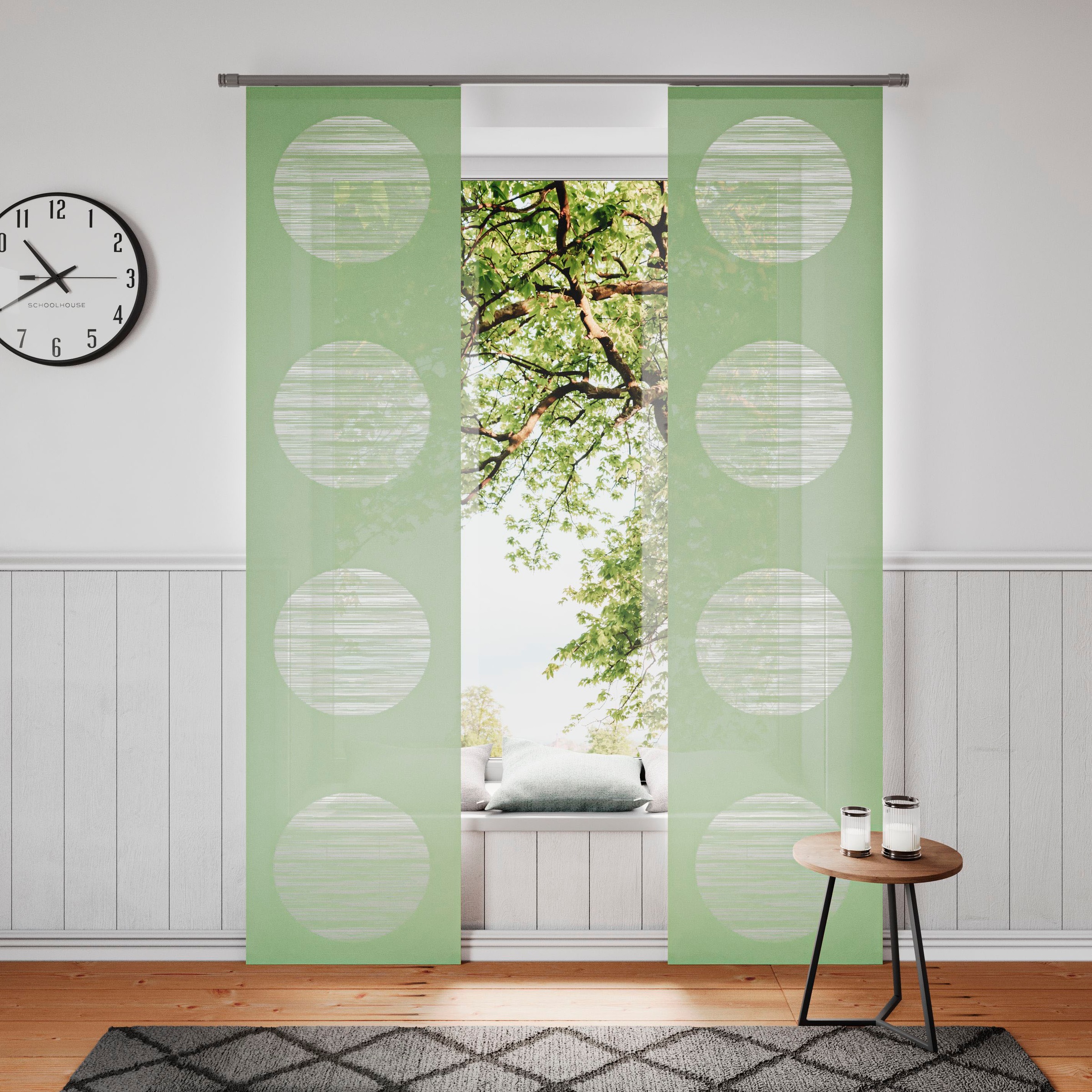 Neutex for you Schiebegardine "Padova" Klettband 1 Stk. tlg. inkl. Befestig günstig online kaufen