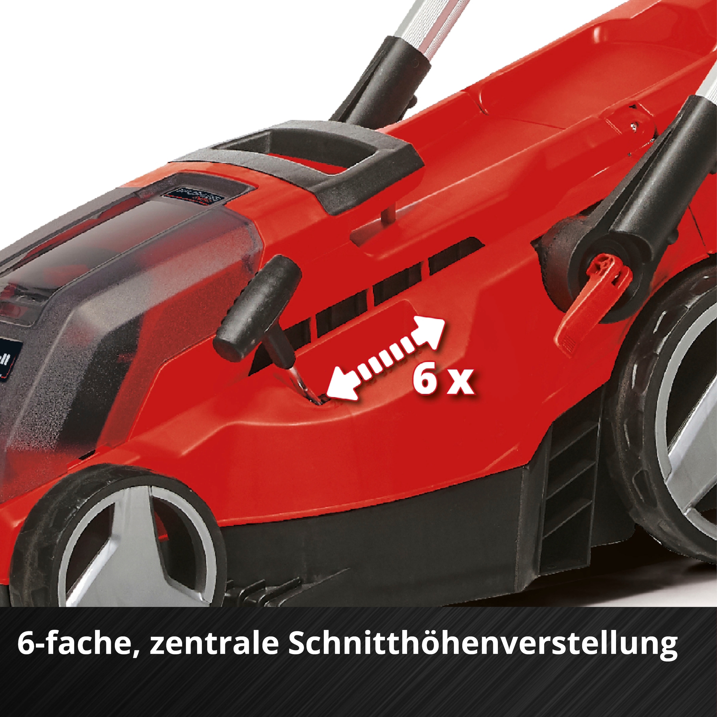 Einhell Akkurasenmäher »Professional GP-CM 36/450«, 2 x 4 Ah Akku, Twincharger und Mulchkeil