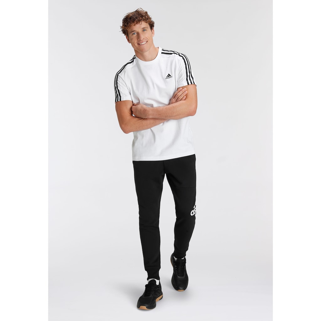 adidas Sportswear Sporthose »ESSENTIALS FRENCH TERRY TAPERED CUFF LOGO HOSE«, (1 tlg.)