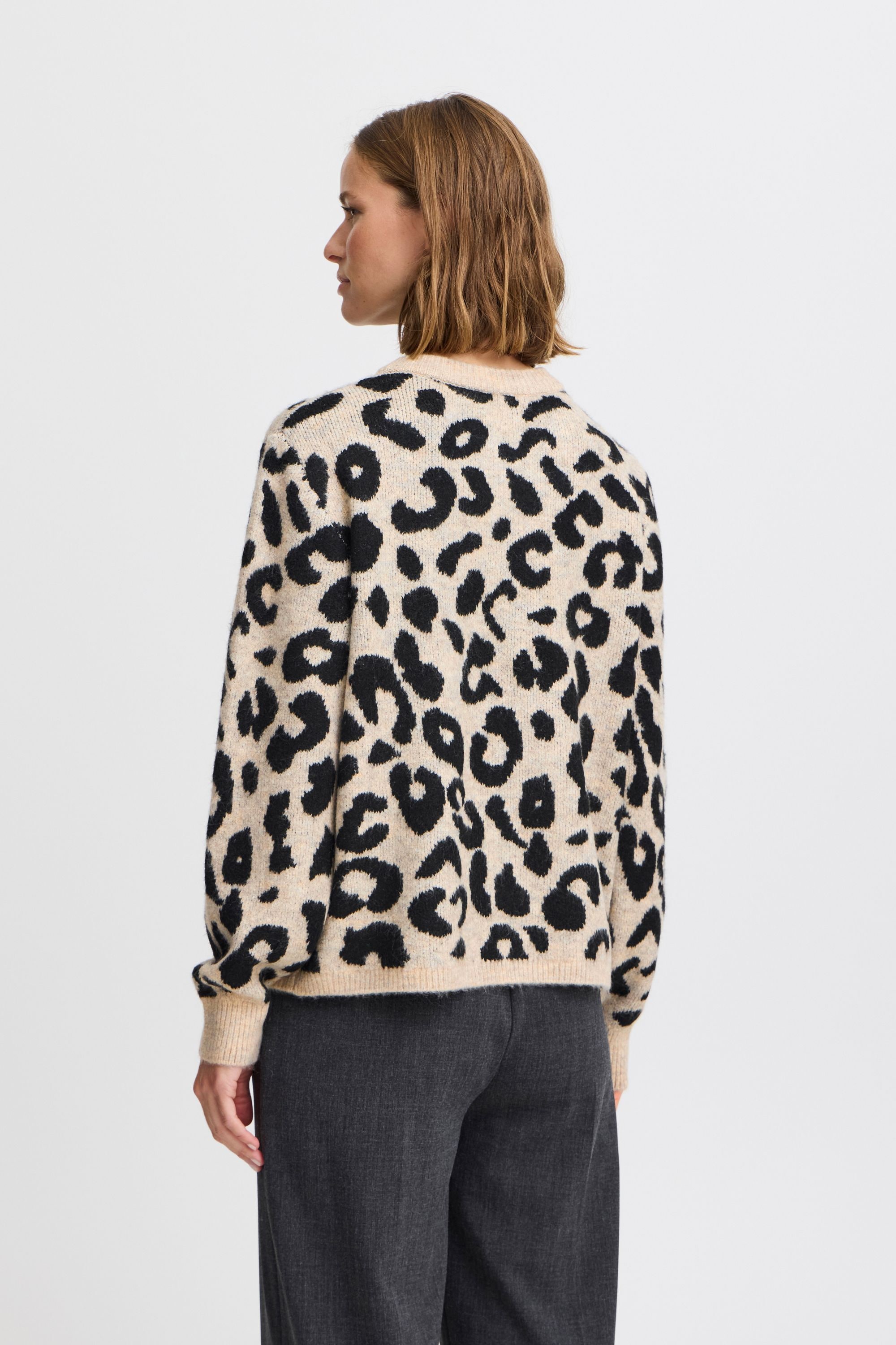 b.young Rollkragenpullover »Rollkragenpullover BYBXMINYA LEOPARD JUMPER -«