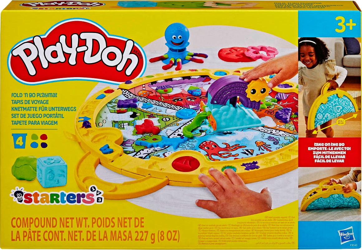 Knete »Play-Doh, Starters Knetmatte für unterwegs«