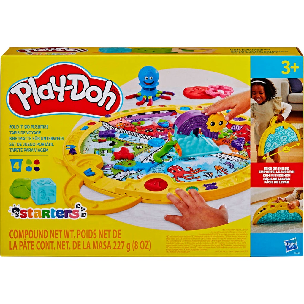 Hasbro Knete »Play-Doh, Starters Knetmatte für unterwegs«