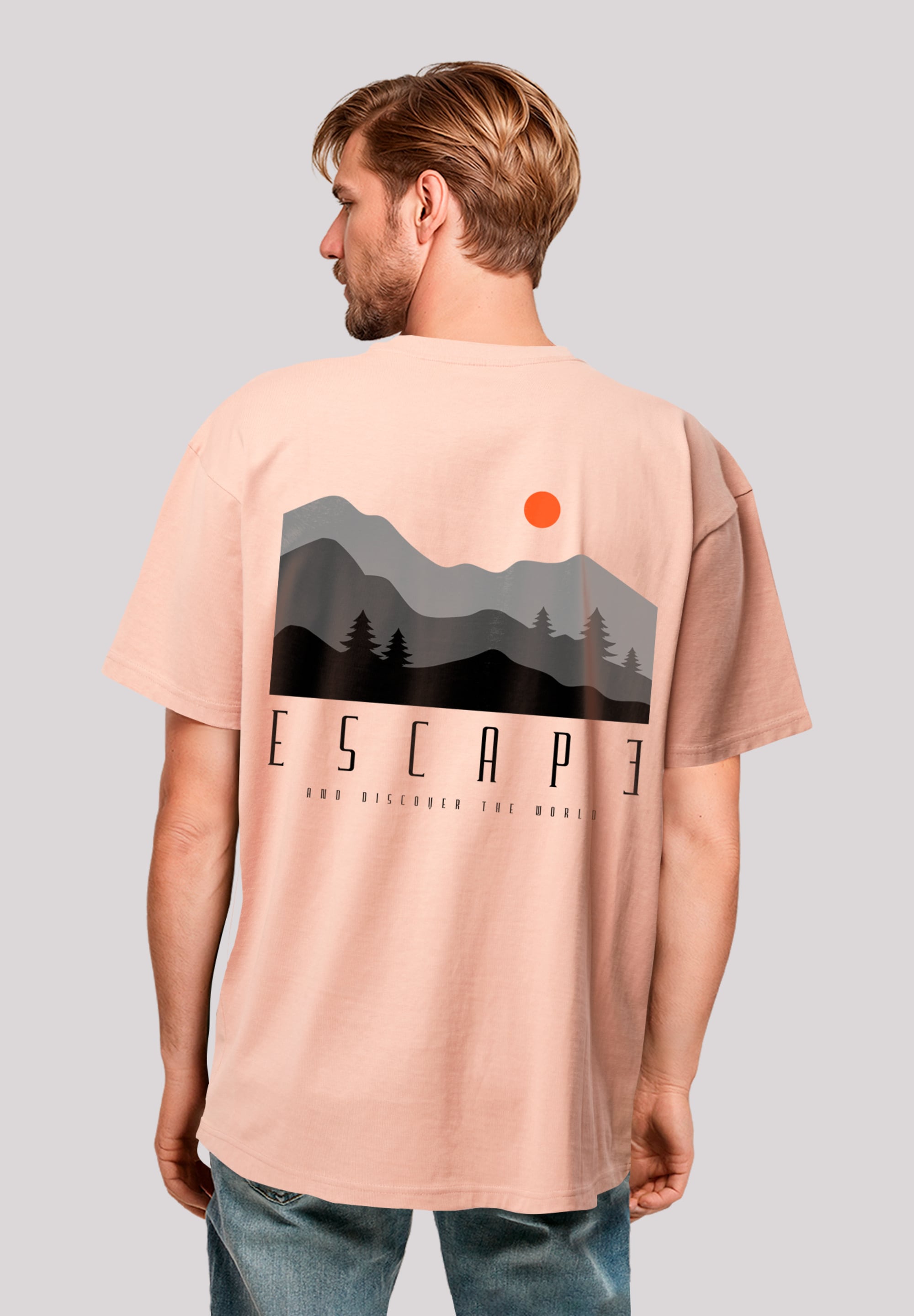 F4NT4STIC T-Shirt "Oversize Escape Discover the World Forest", Discover the günstig online kaufen