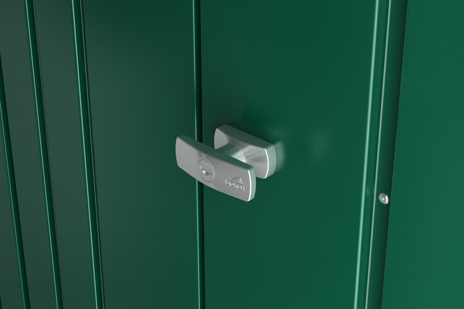 Biohort Gerätehaus »Europa Gr. 7, verschiedene Farben«, Qualitäts-Geräteschuppen aus Metall
