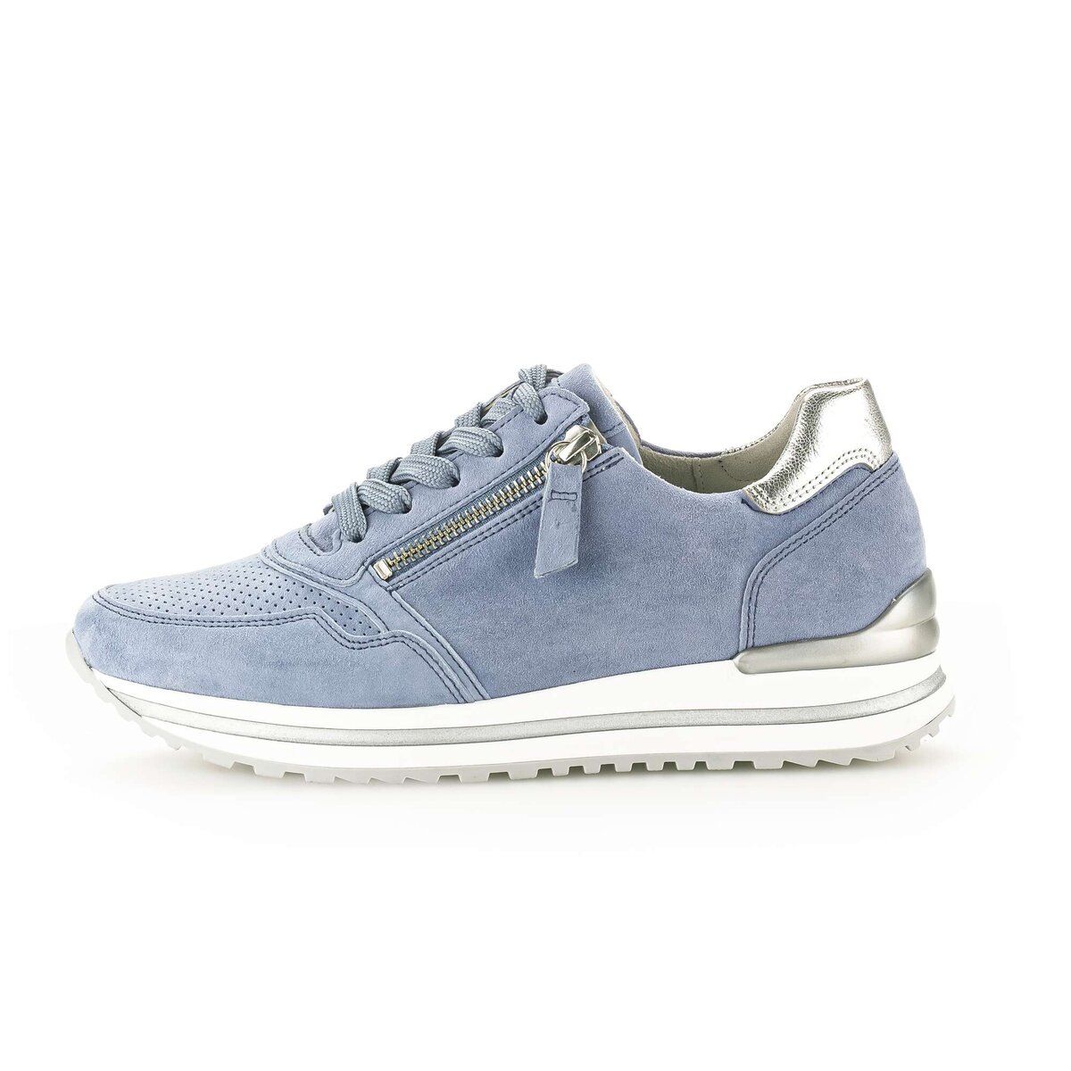 Gabor Sneaker "Sneaker low Materialmix Leder" günstig online kaufen