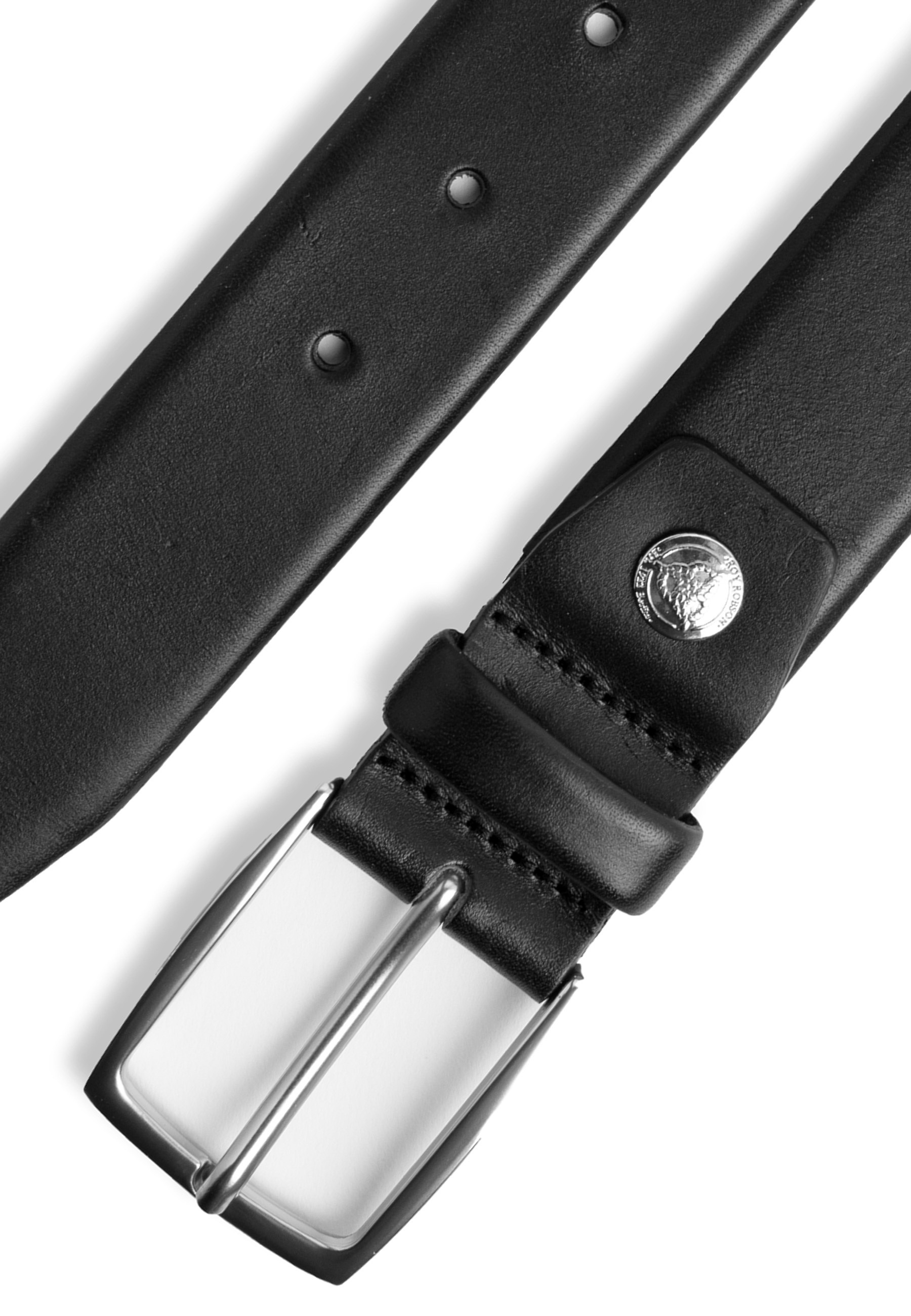 Roy Robson Ledergürtel »Eleganter Business Ledergürtel«, mit modernem Design