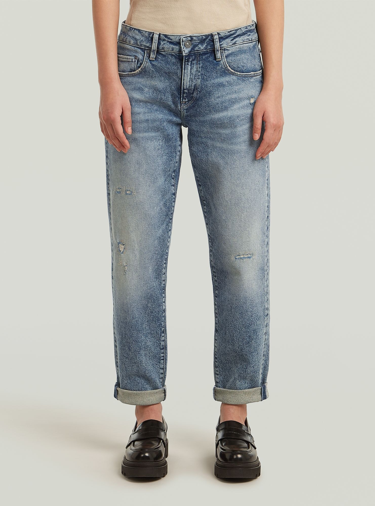 G-STAR 5-Pocket-Jeans "Kate Boyfriend Cinch Jeans" günstig online kaufen