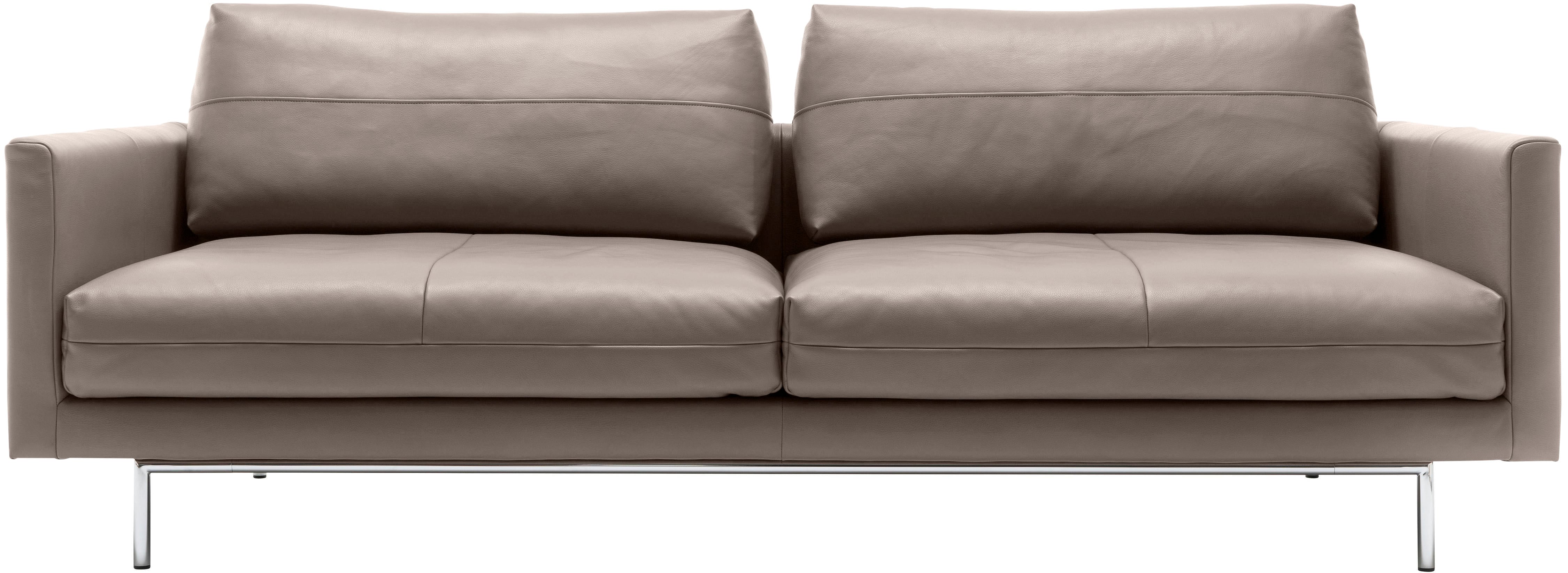 Creation BY ROLF BENZ 3-Sitzer "CR.414, Designsofa, edles Sofa, Loungesofa, Ledersofa, klares Design" aus Leder oder Chenille, erstklassiger Sitzkomfort, legere Polsterung