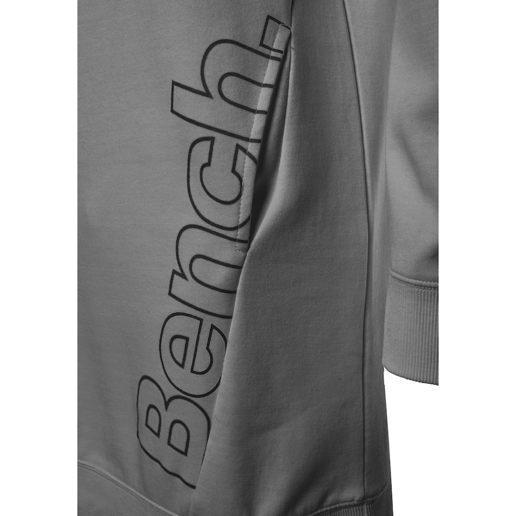 Bench. Loungewear Sweatkleid, mit seitlichem Logoprint