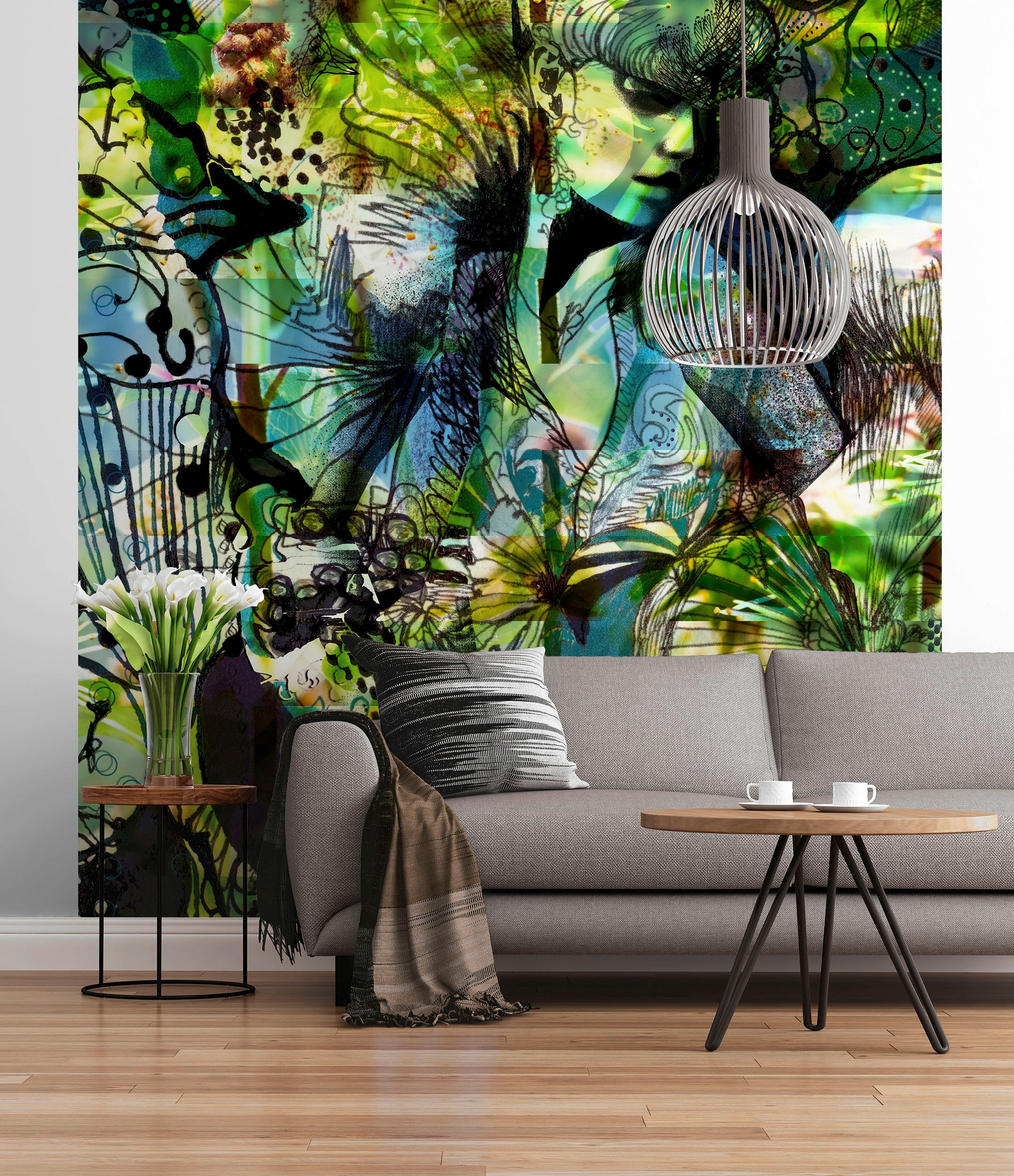 Komar Fototapete »Fototapete - Aphrodite´s Garden - Größe 184 x 254 cm«, bedruckt