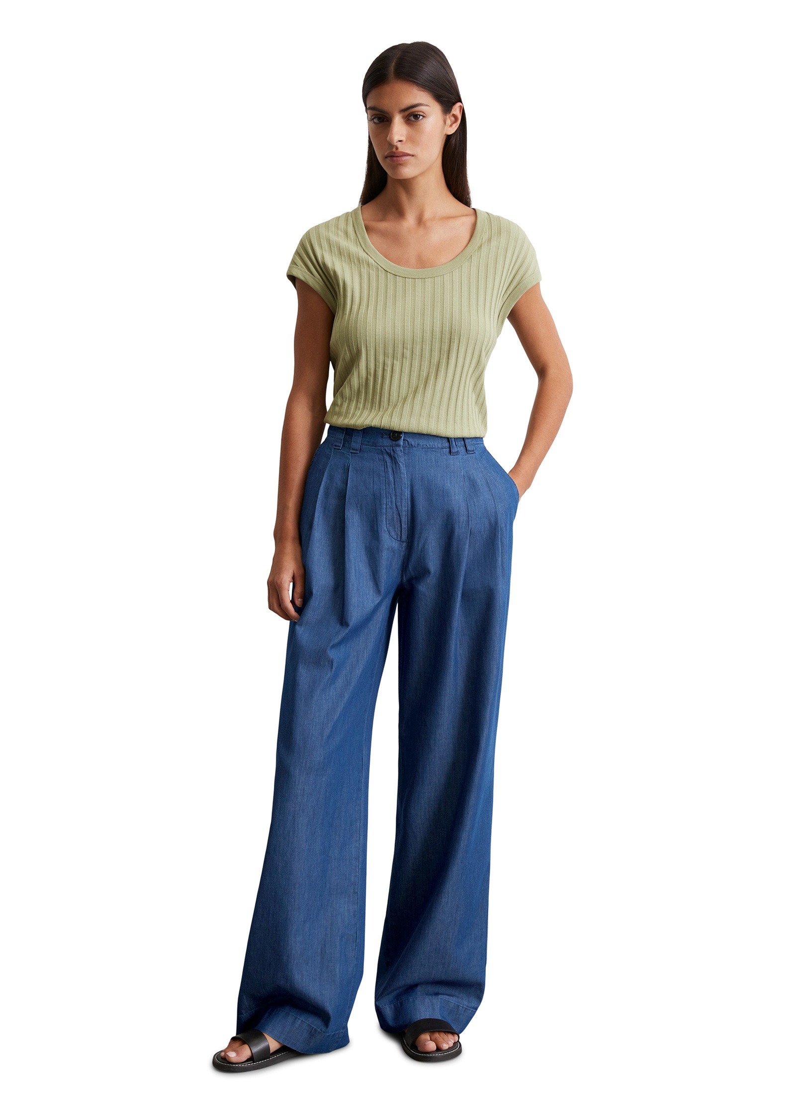 Marc O'Polo T-Shirt »aus softem Modal-Organic-Cotton-Mix«