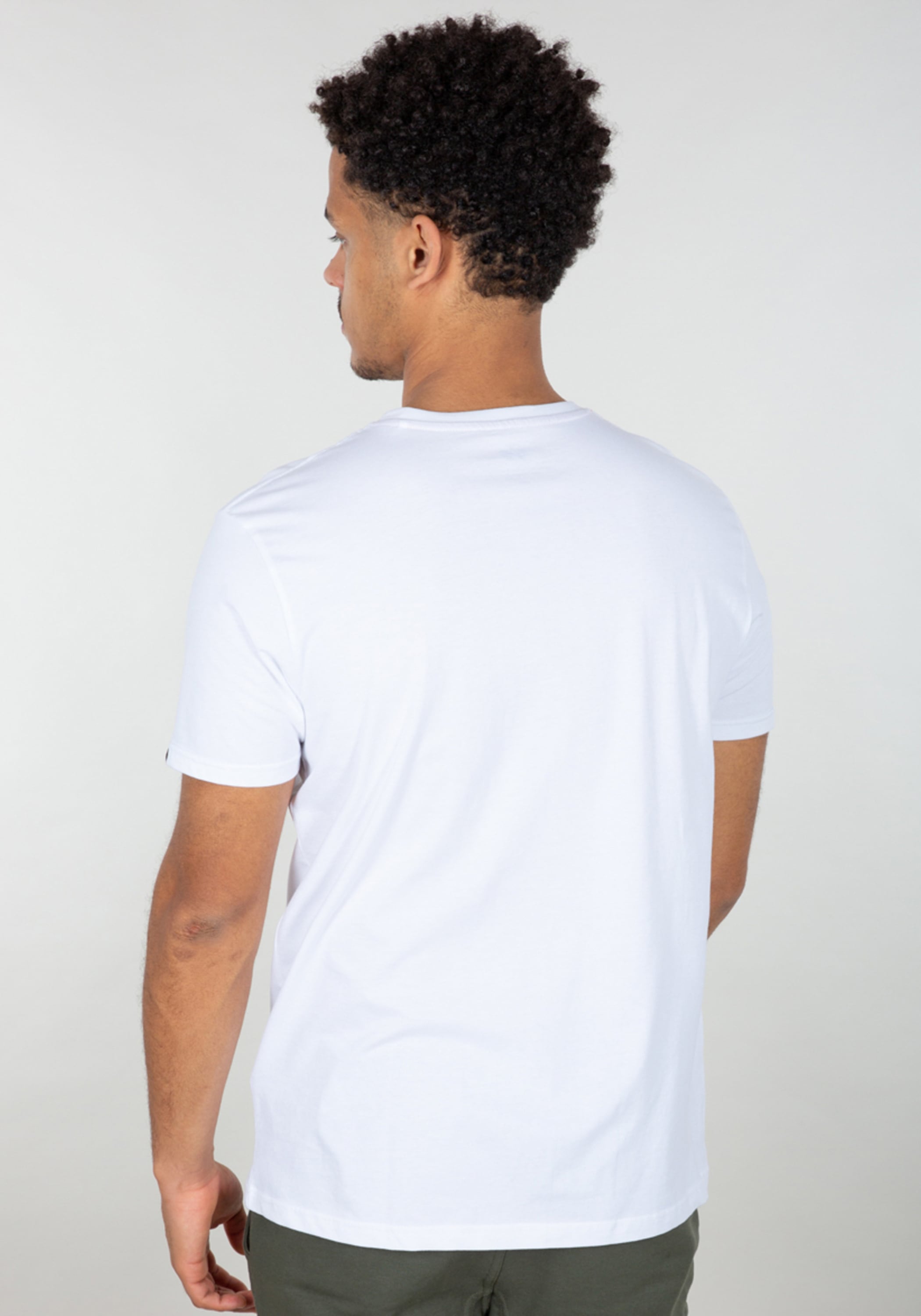 Alpha Industries T-Shirt »Rainbow Reflective Label T-Shirt«
