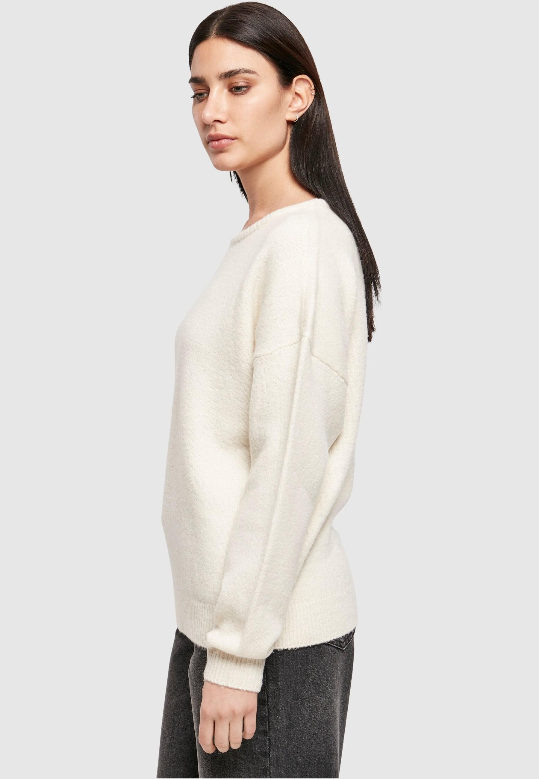 URBAN CLASSICS Sweater »Urban Classics Damen Ladies Chunky Fluffy Sweater«, (1 tlg.)