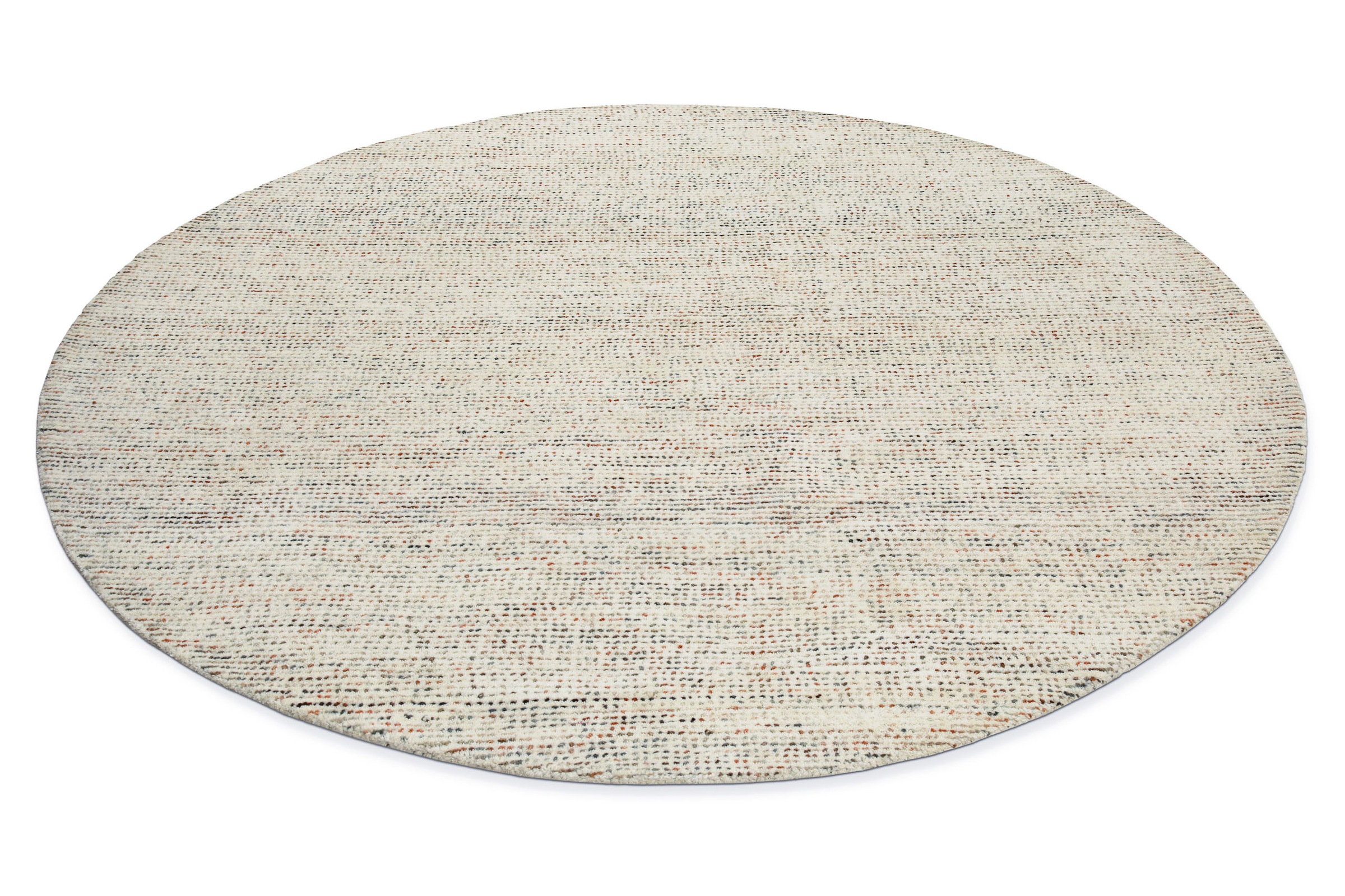 Wecon home Teppich »Hamptons THIRTYTWO«, rund, 15 mm Höhe, Kurzflor, Wohnzimmer, Schlafzimmer, elegant, robust, Linien Muster