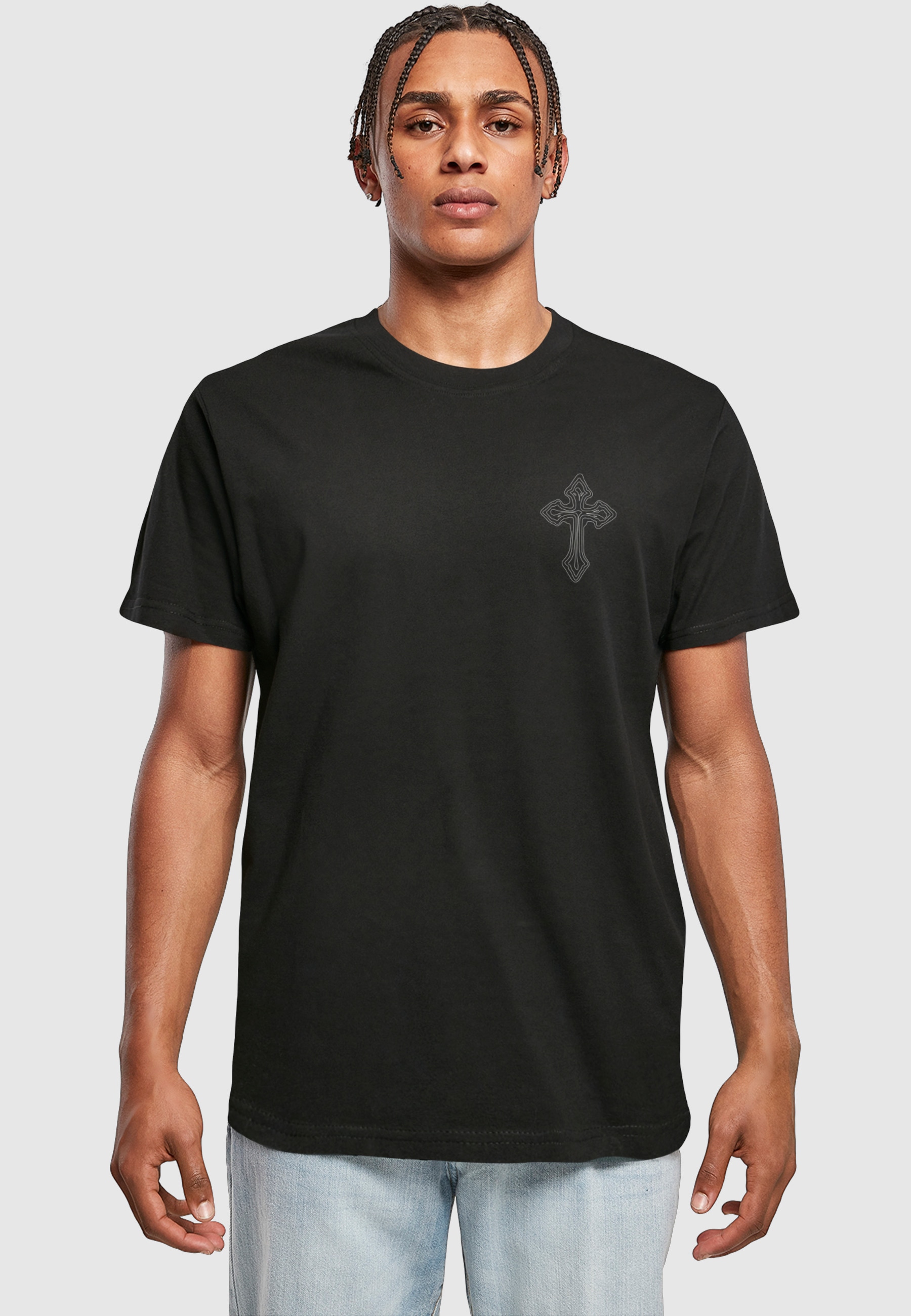 MisterTee T-Shirt »MisterTee Cross Meets Grace Tee« 1 Stk.