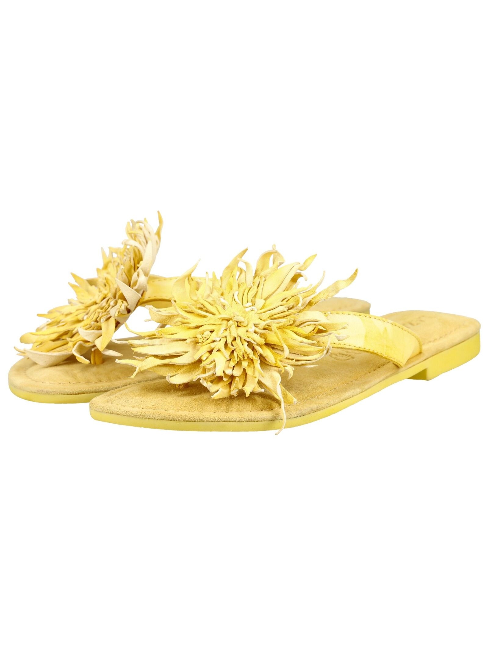 Lazamani Zehentrenner »Lazamani Pantoletten Leder/Textil«