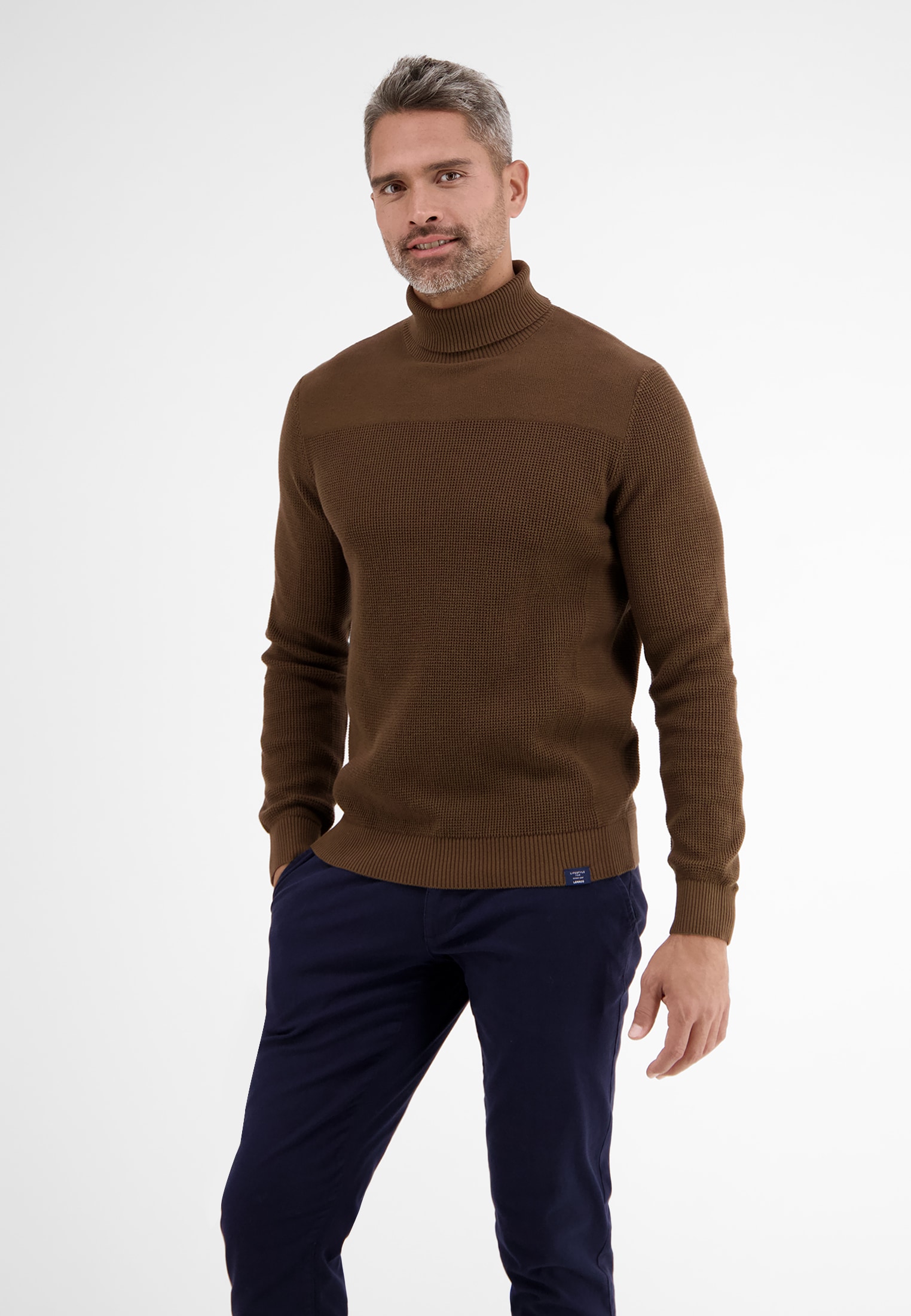 LERROS Rollkragenpullover "LERROS Rollkragen Strickpullover" günstig online kaufen