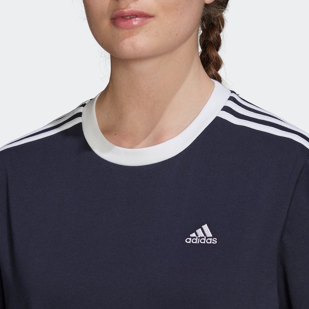 adidas Sportswear T-Shirt »ESSENTIALS 3-STREIFEN«