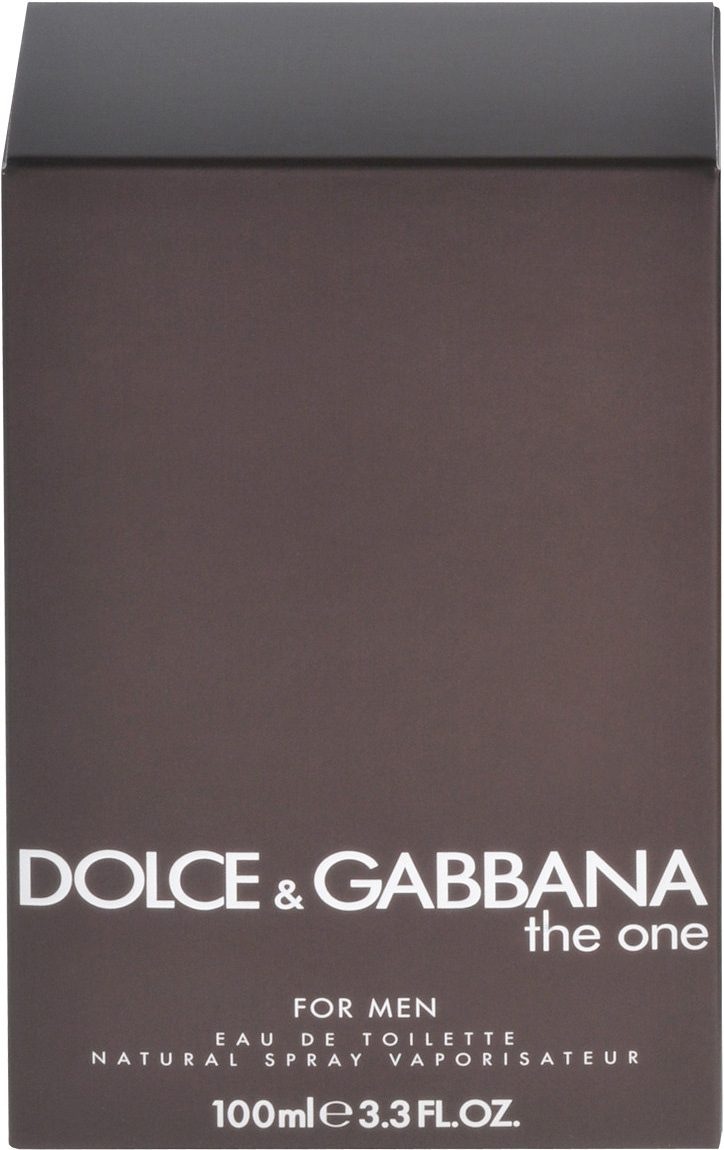 DOLCE & GABBANA Eau de Toilette »The One for Men«, Männerduft, EdT, Parfum, for him