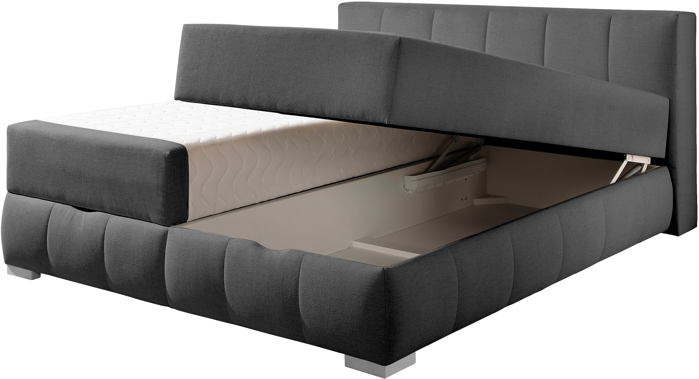 Guido Maria Kretschmer Home&Living Boxbett »Chelles«, inkl. Topper und Bettkasten