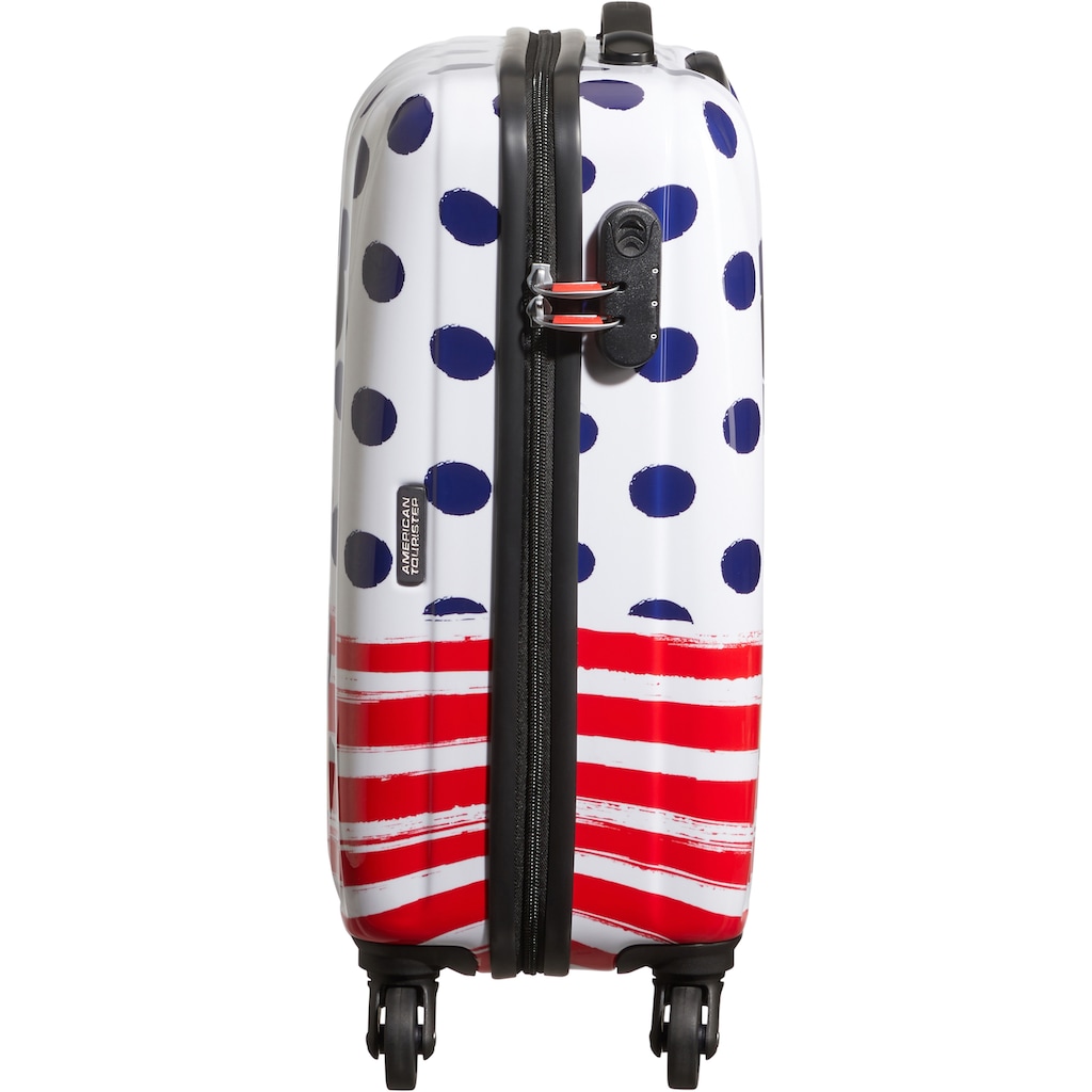 American Tourister® Hartschalen-Trolley »Disney Legends, Minnie Blue Dots, 75 cm«, 4 Rollen