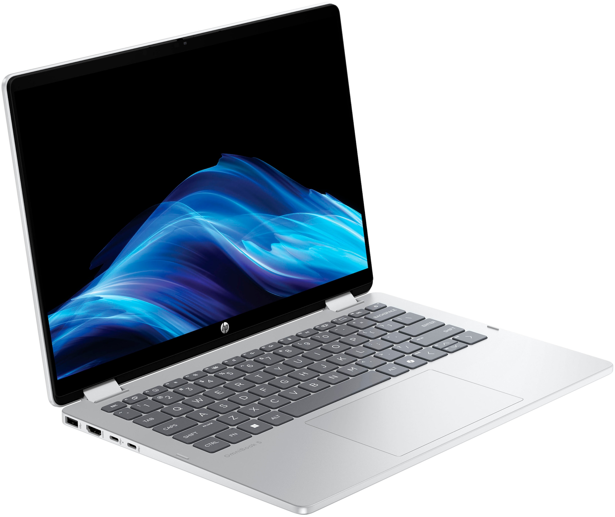 HP Convertible Notebook »OmniBook 5 Flip 14-fp0250ngx« 35,56 cm / 14 ″ Intel Core 5 Intel Graphics 256 GB SSD