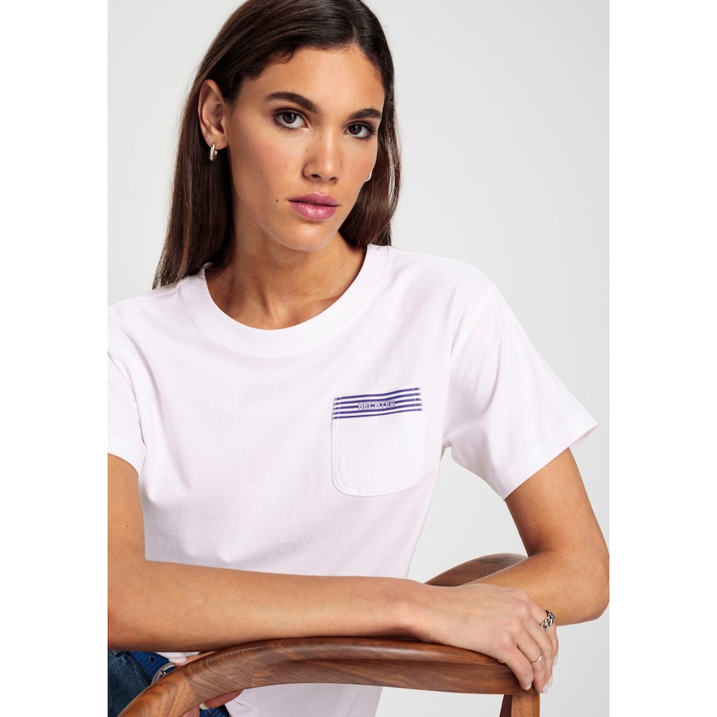 HECHTER PARIS T-Shirt, mit eleganter Brusttasche - NEUE KOLLEKTION