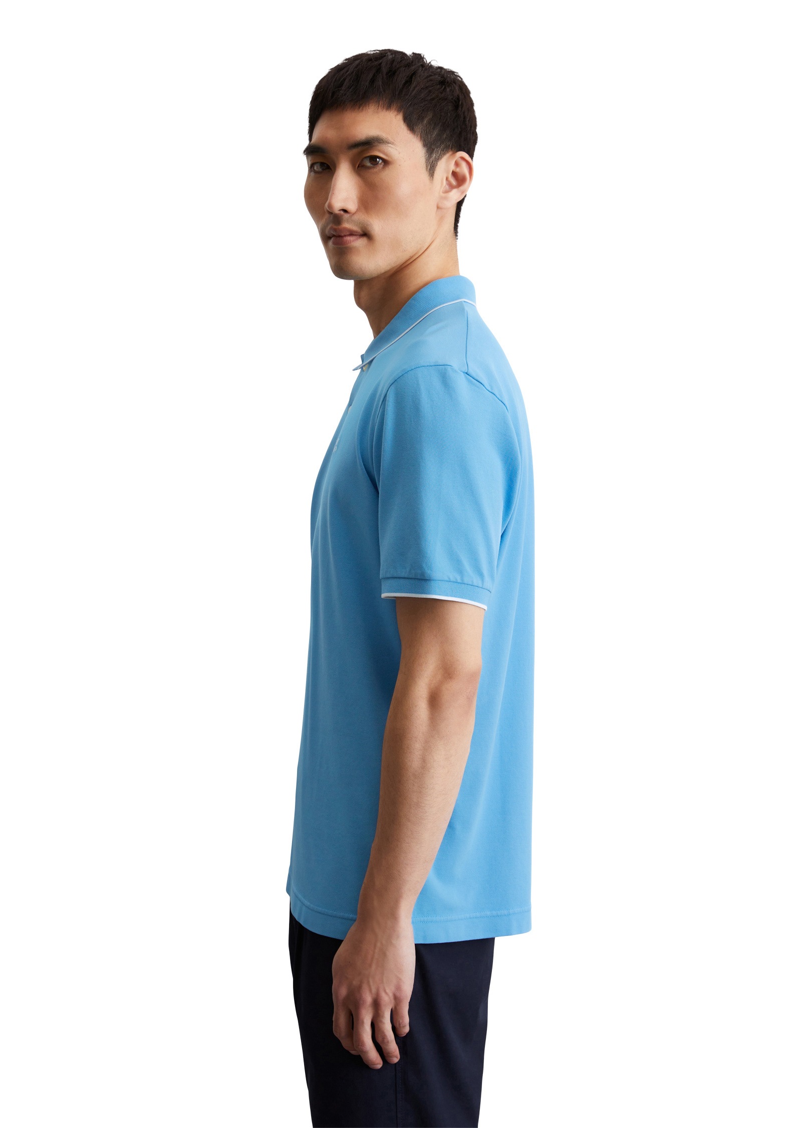 Marc O'Polo Poloshirt »aus Bio-Baumwoll-Mix«