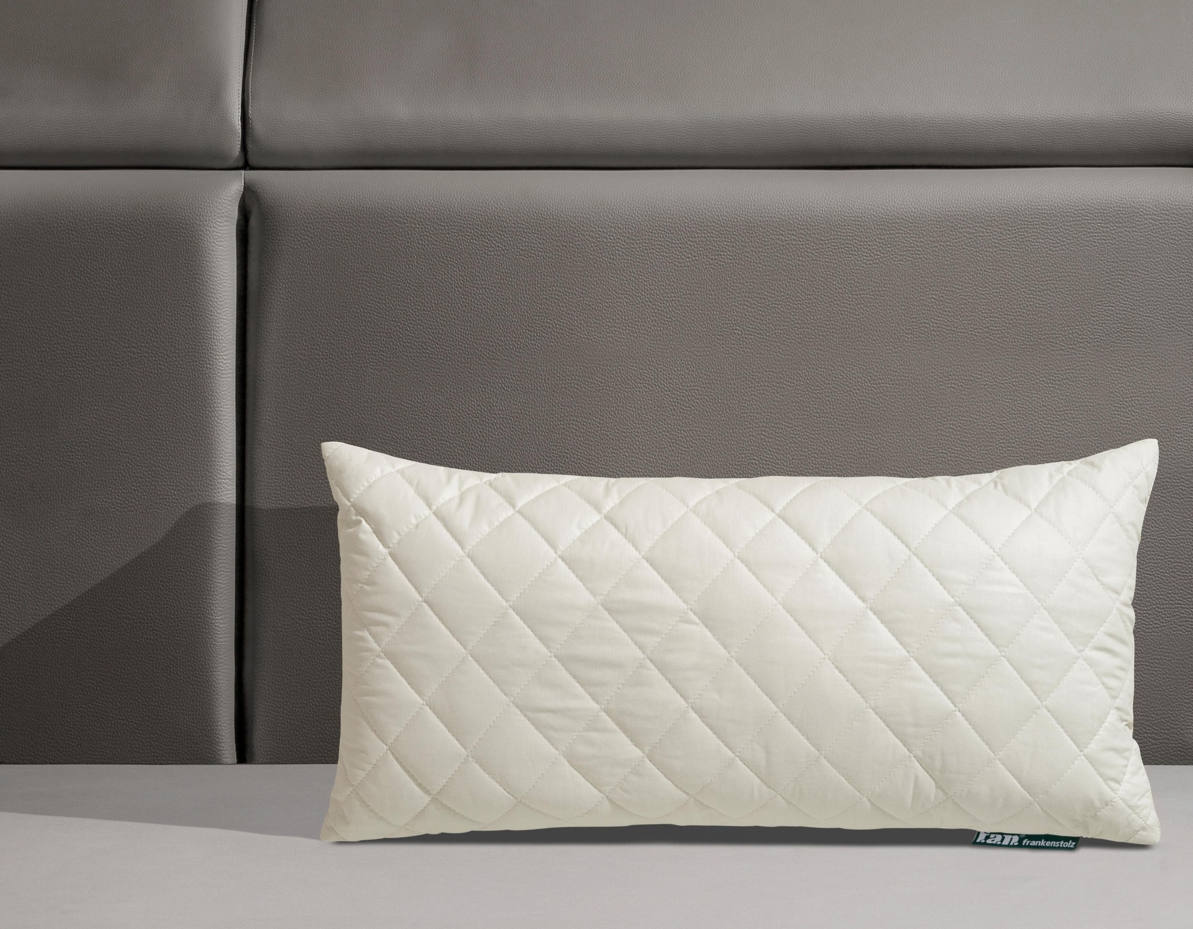 Thumbnail - fan Naturfaserkissen "Kamelhaar" Füllung: 97Wolle3sonstigeFasern 1 Stk. tlg. Füllung aus Kamelhaar/Schafwolle; Bezug aus...