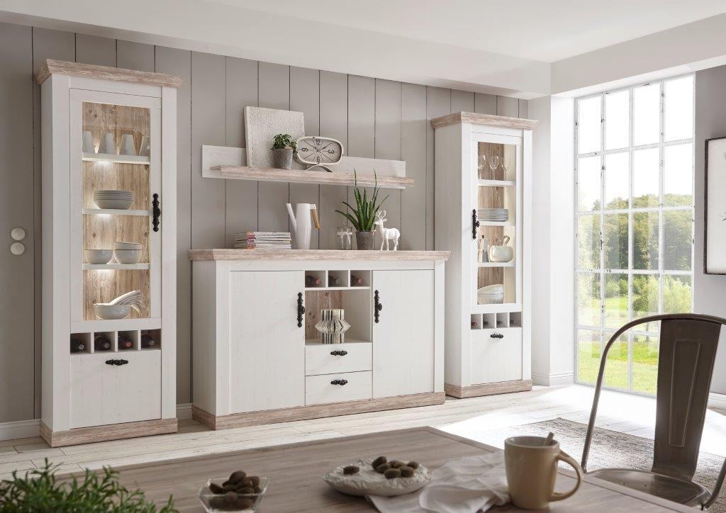 Home affaire Wohnwand "Florenz" Set, 4 Stk. tlg. günstig online kaufen