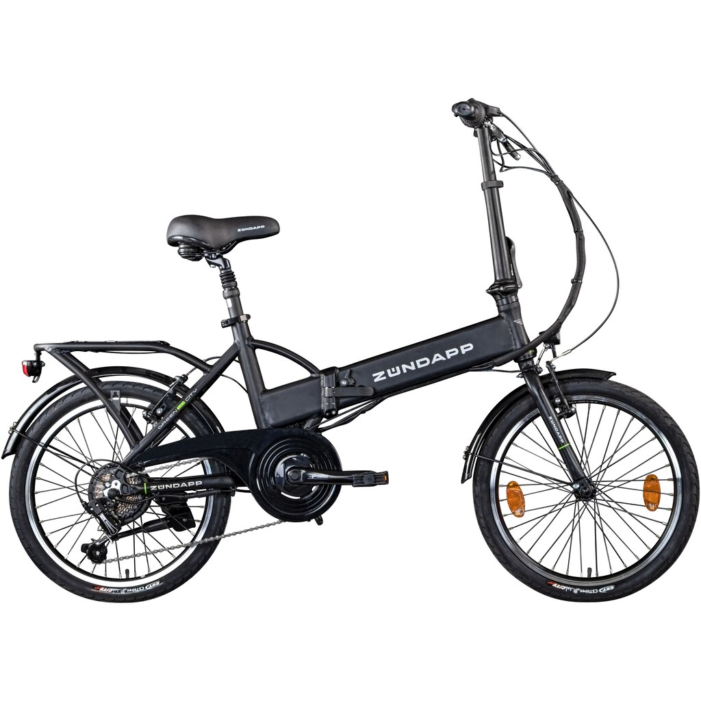 Zündapp E-Bike »Z101«, 6 Gang, Shimano, Tourney, Heckmotor 250 W