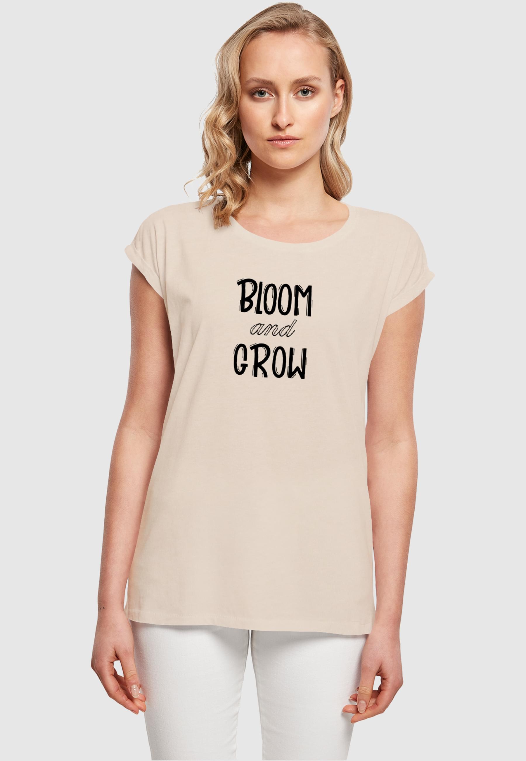 Thumbnail - Merchcode T-Shirt "Merchcode Damen Ladies Spring - Bloom and grow T-Shirt", (1 tlg.)