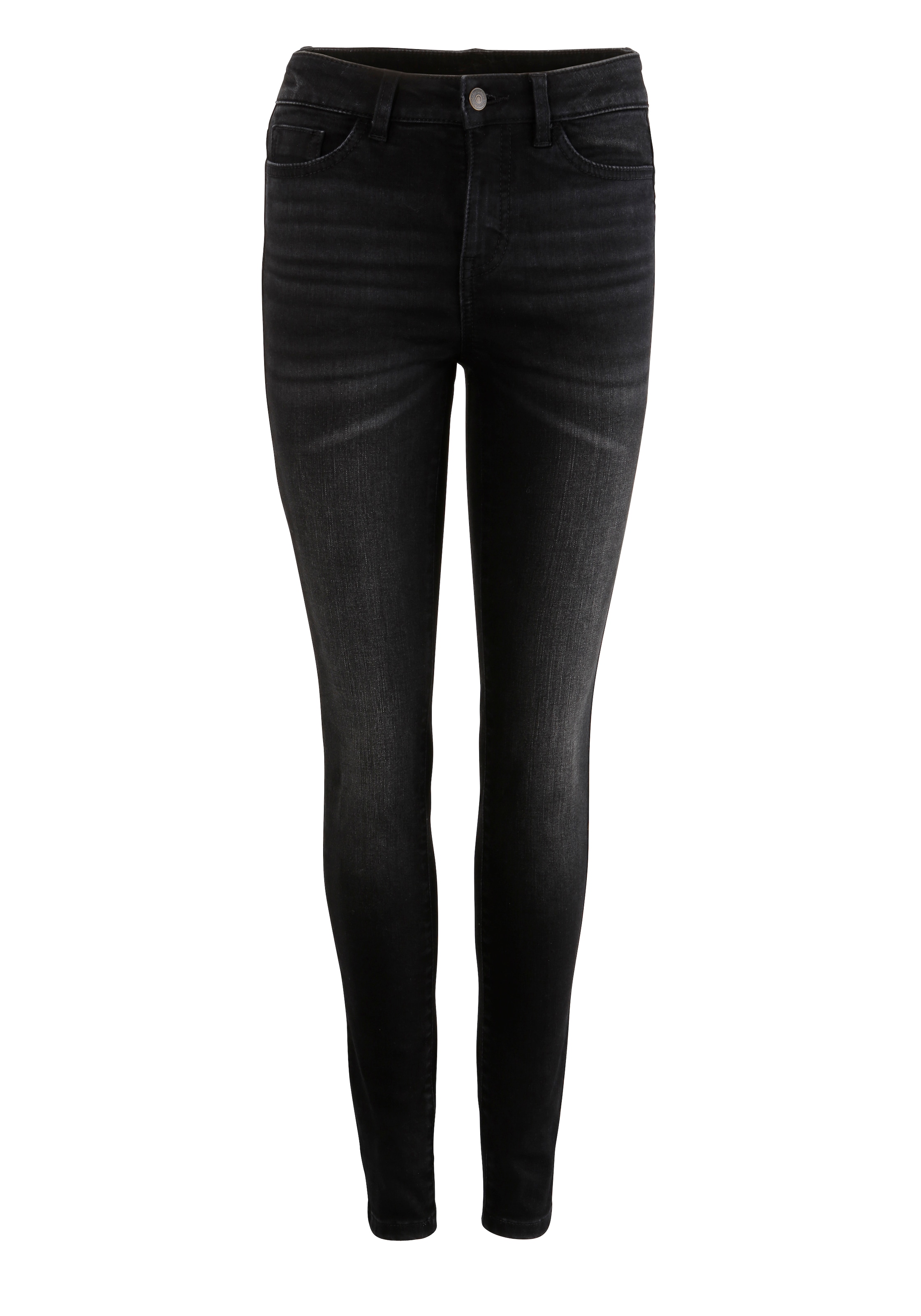 HIGH online KangaROOS bestellen SKINNY | 5-Pocket-Jeans RISE«, BAUR used-Effekt »SUPER mit