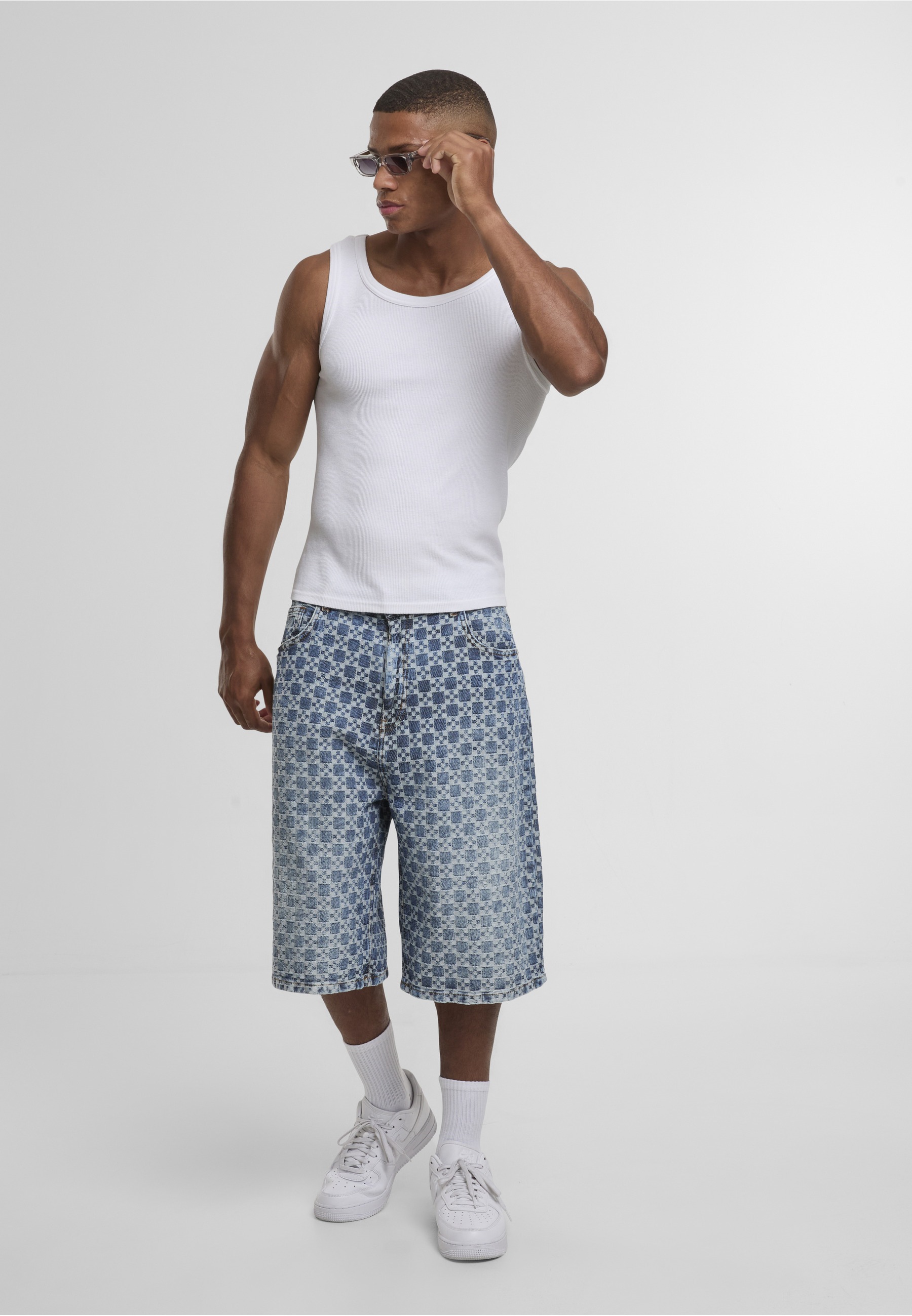 2Y Studios Jeansshorts »2Y Studios Tariq Carre Baggy Shorts«