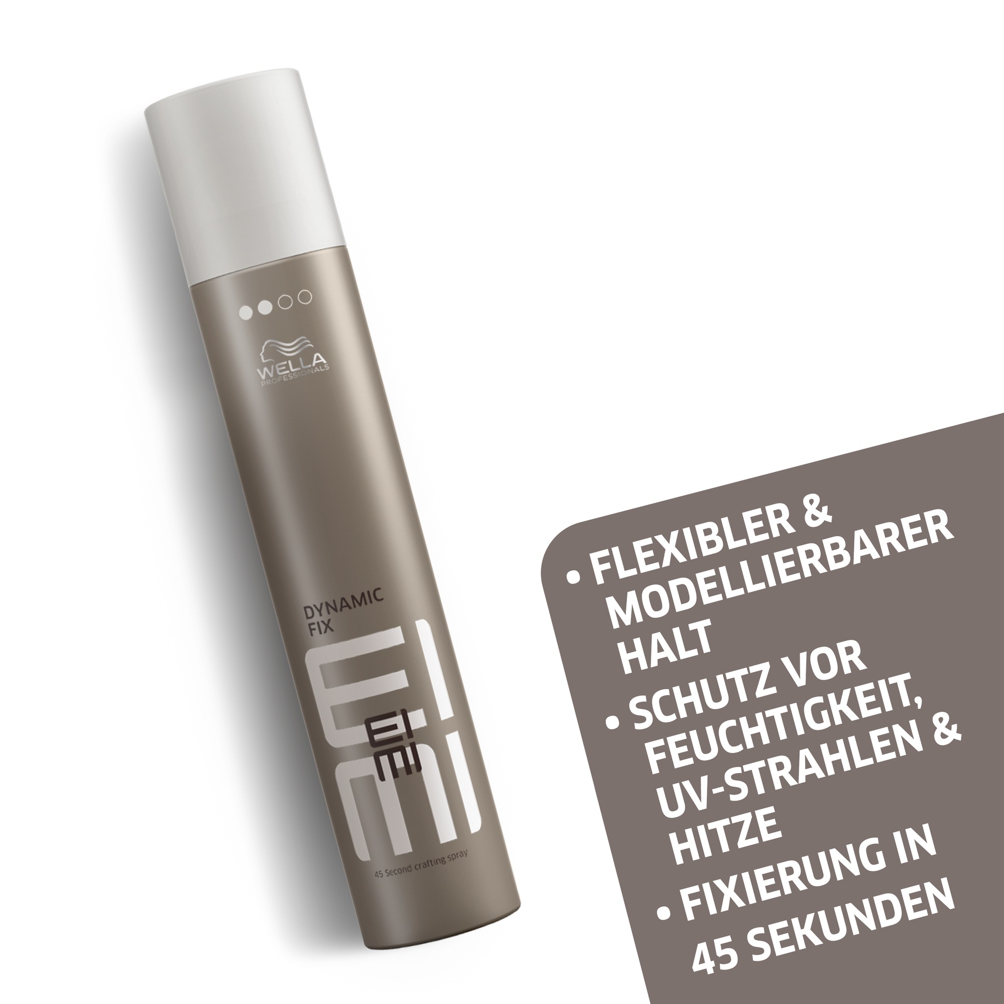 Wella Professionals Haarpflege-Spray »EIMI Dynamic Fix Haarspray« schnelltrocknend, schützend, mittlerer Halt