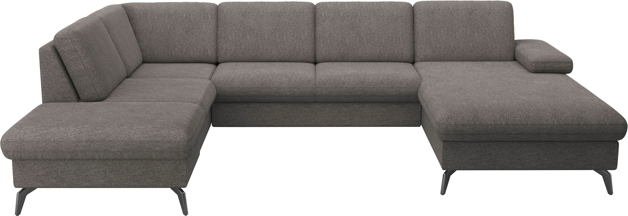 sit&more Wohnlandschaft »Morris Jubi U-Form«, inkl. Armteilfunktion und 1 Zierkissen, wahlweise mit Bettfunktion