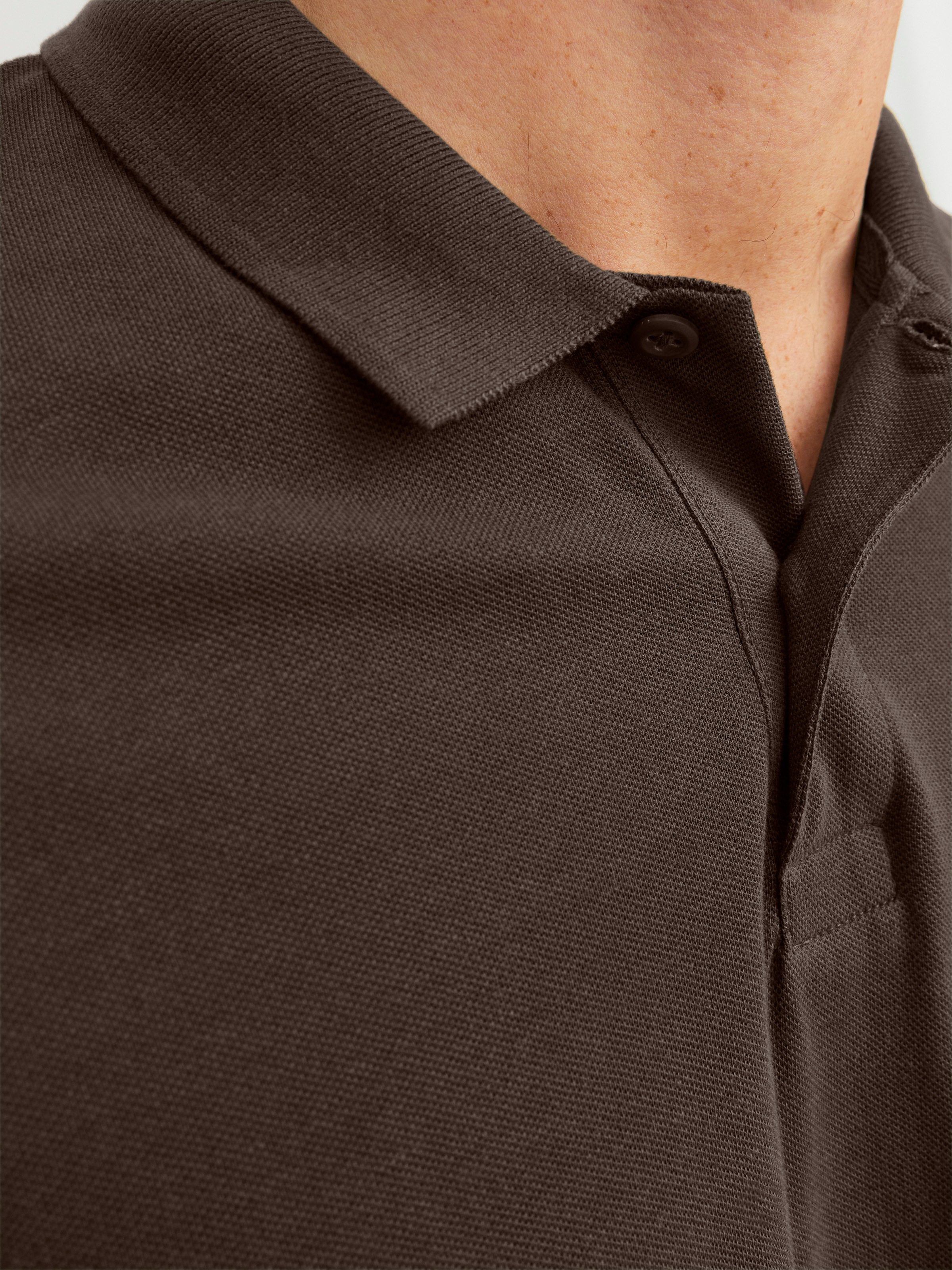 Jack & Jones "JJEBASIC POLO SS NOOS" mit Logo Stickerei günstig online kaufen