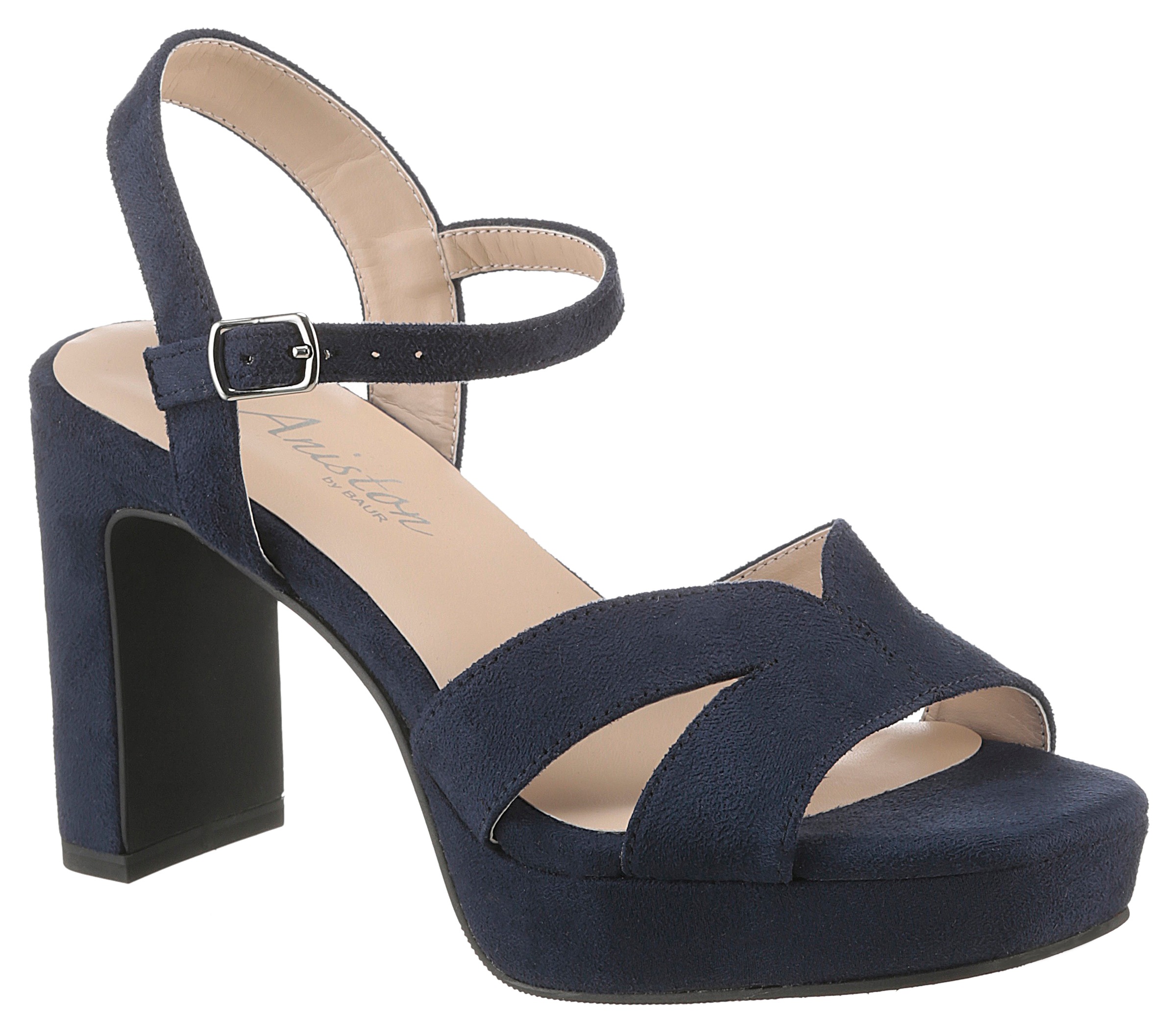 Aniston SHOES High-Heel-Sandalette, Sommerschuh, Abendsanale, Plateau - NEU günstig online kaufen