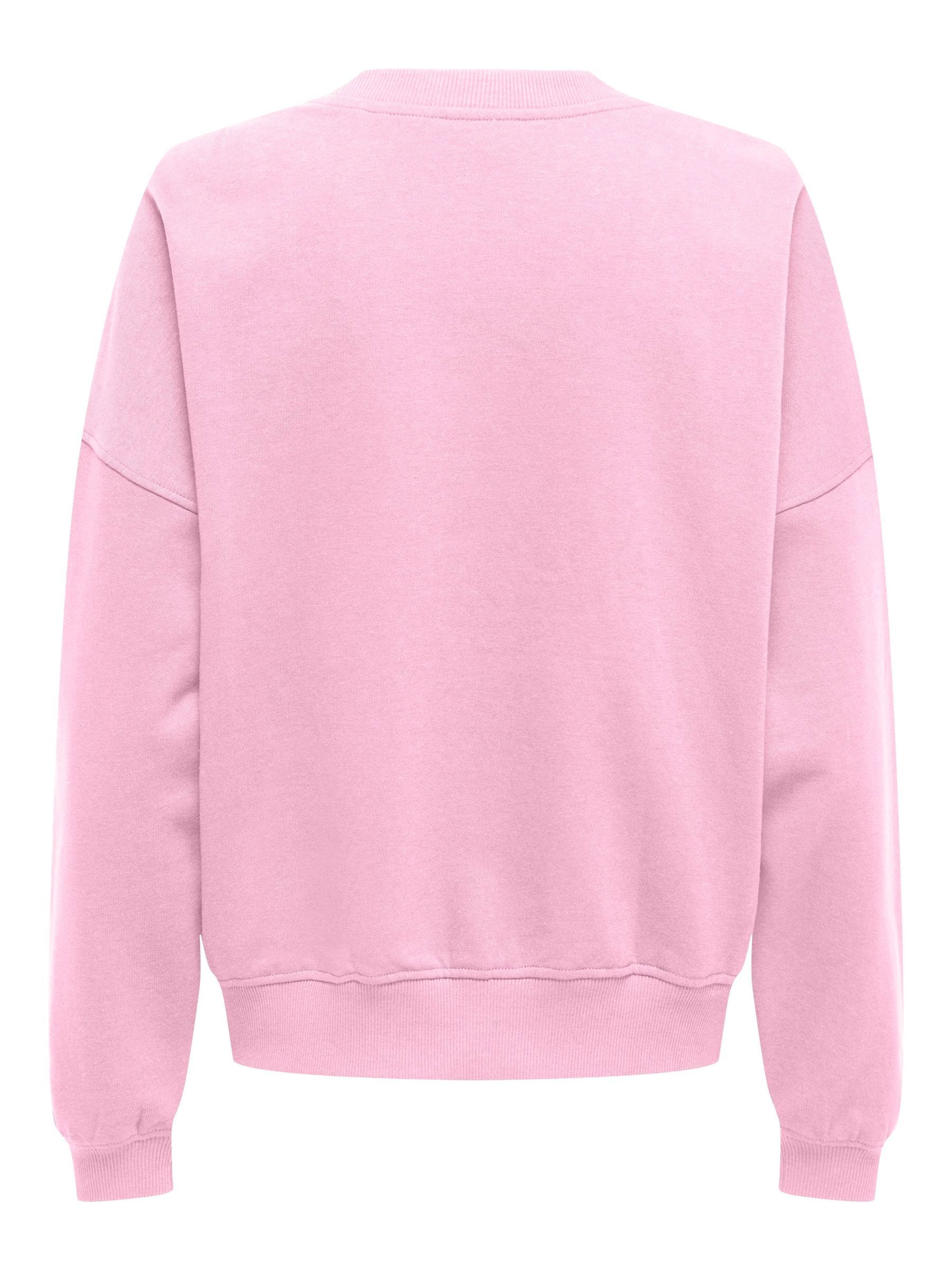 JDY Sweatshirt »JDYMESA L/S O-NECK EMB SWEAT JRS NOOS«