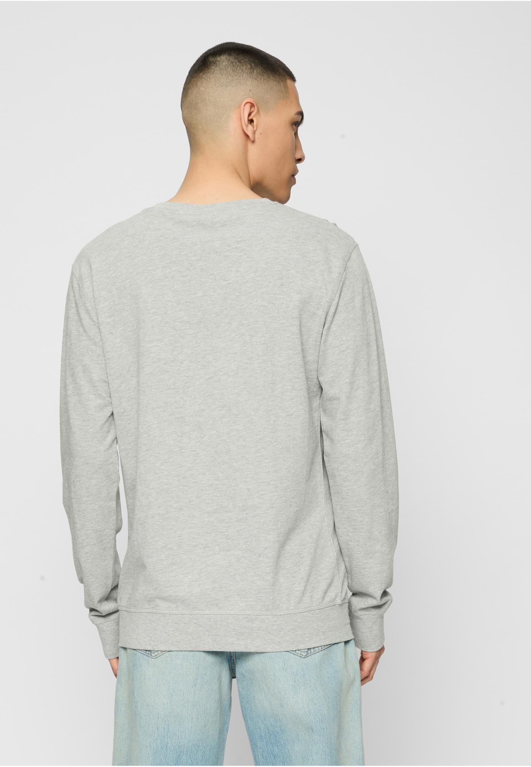 MisterTee Rundhalspullover »MisterTee Herren LA Sketch Crewneck«, (1 tlg.)