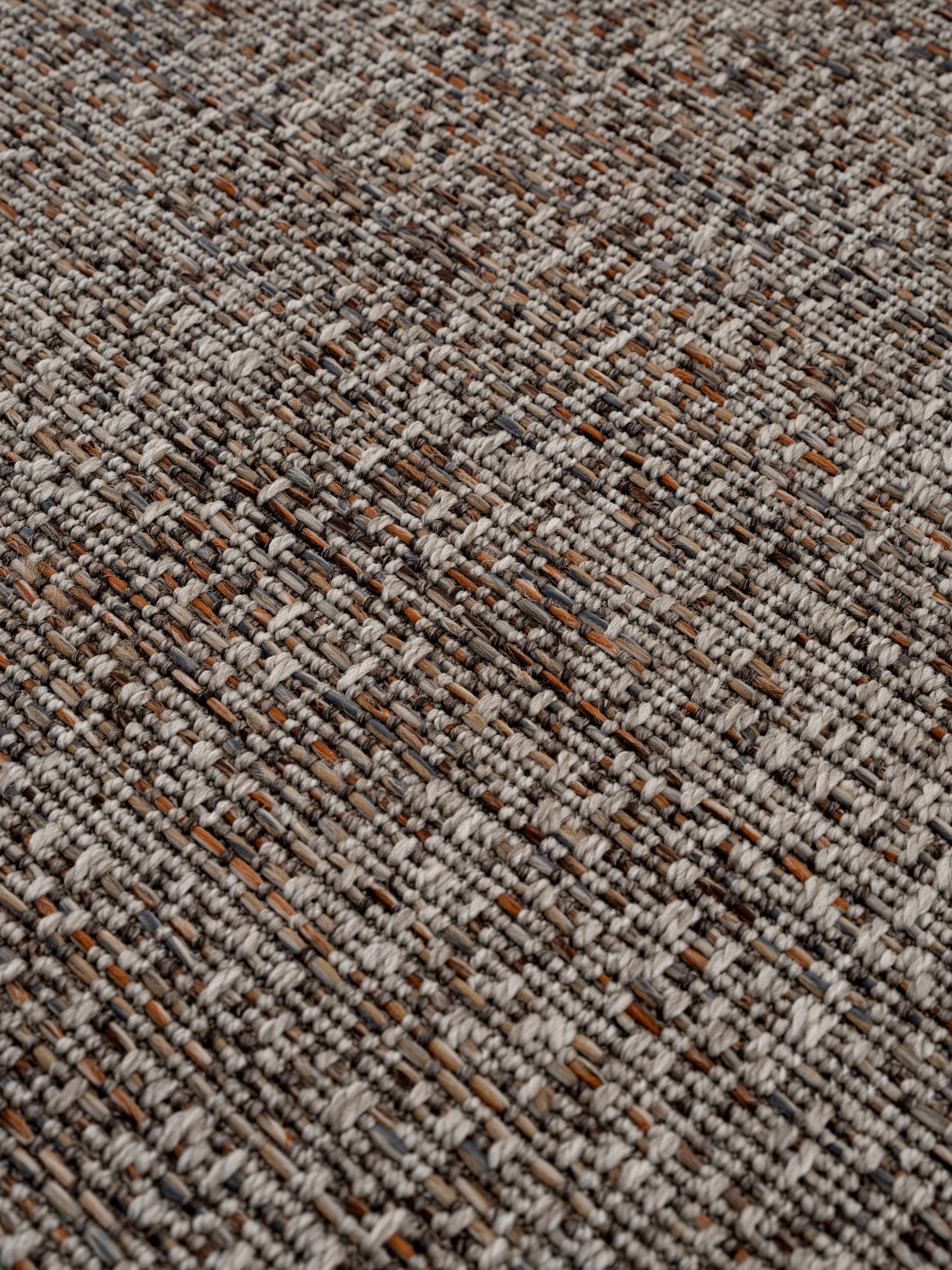 OTTO home Teppich »Lennor, In- und Outdoor geeignet, Balkon, Camping« rechteckig 8 mm Höhe Wetterfest & UV-beständig, meliert, Sisal-Optik, Esszimmer, Wohnzimmer