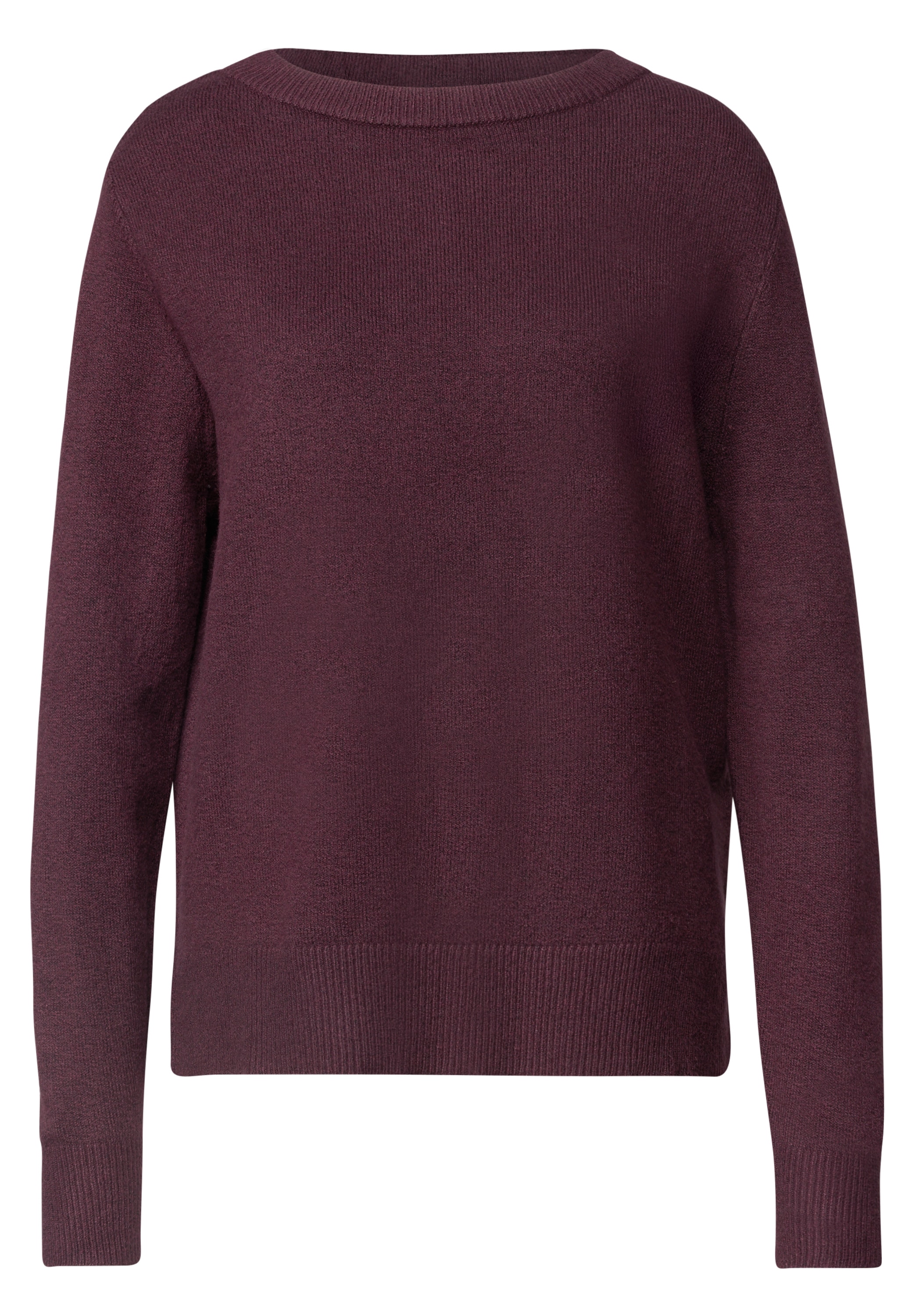 STREET ONE Strickpullover mit U-Boot-Ausschnitt