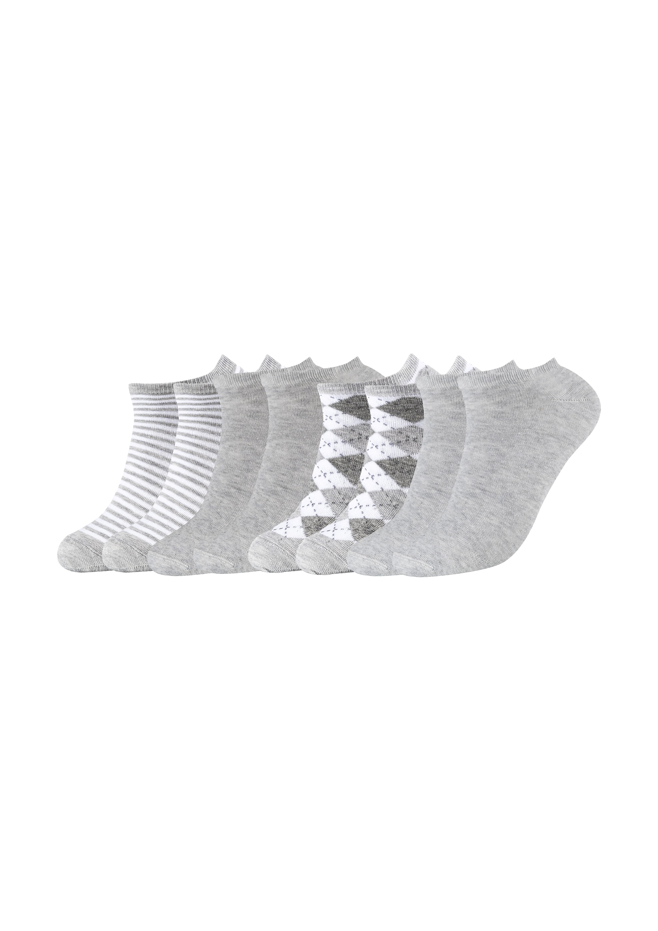 s.Oliver Kurzsocken "essentials" 4 Paar tlg. mit verschiedenen Designs günstig online kaufen