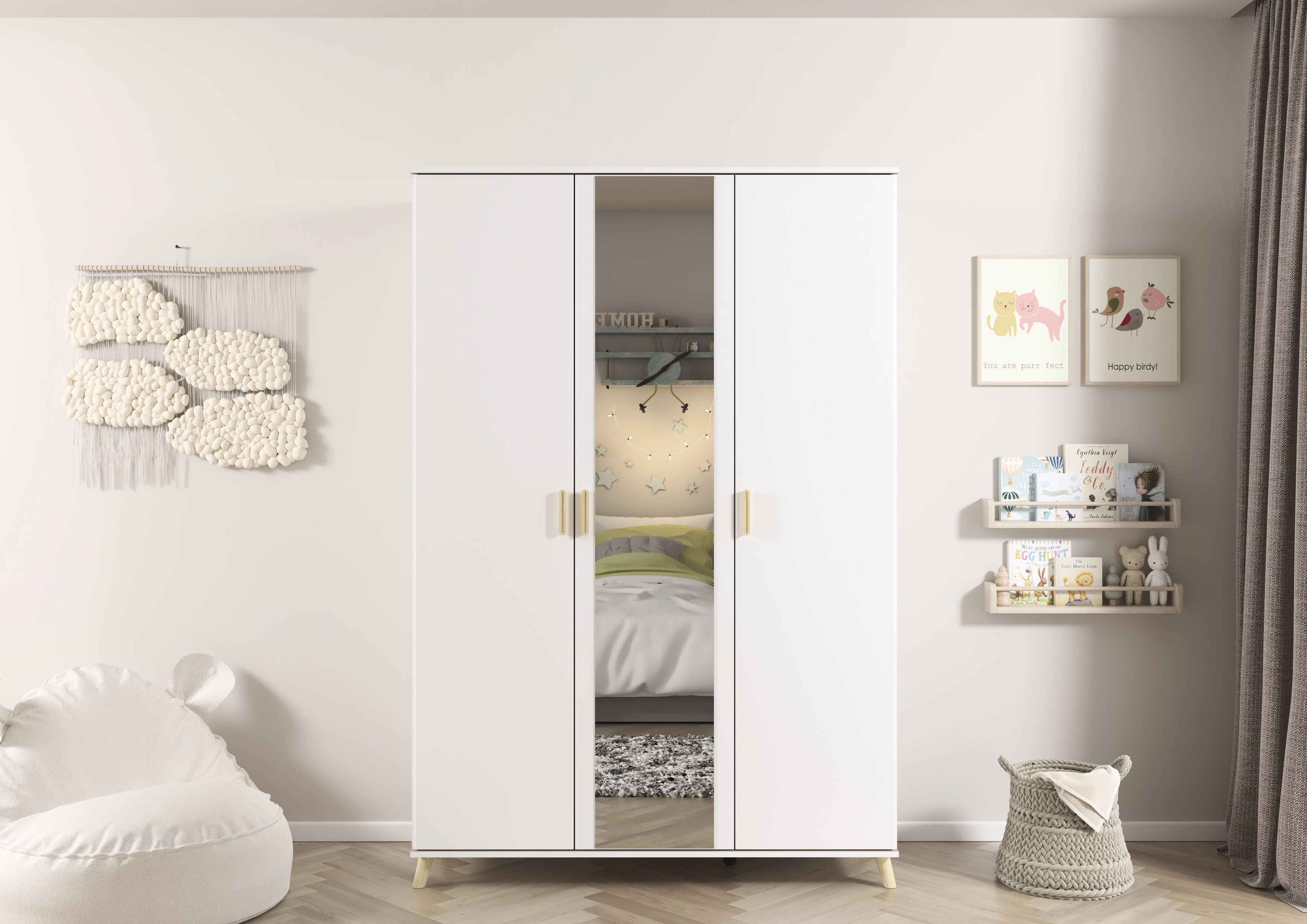 rauch Kleiderschrank "Ottos Choice Skandi Kinderzimmer Bestseller Schlafzim günstig online kaufen