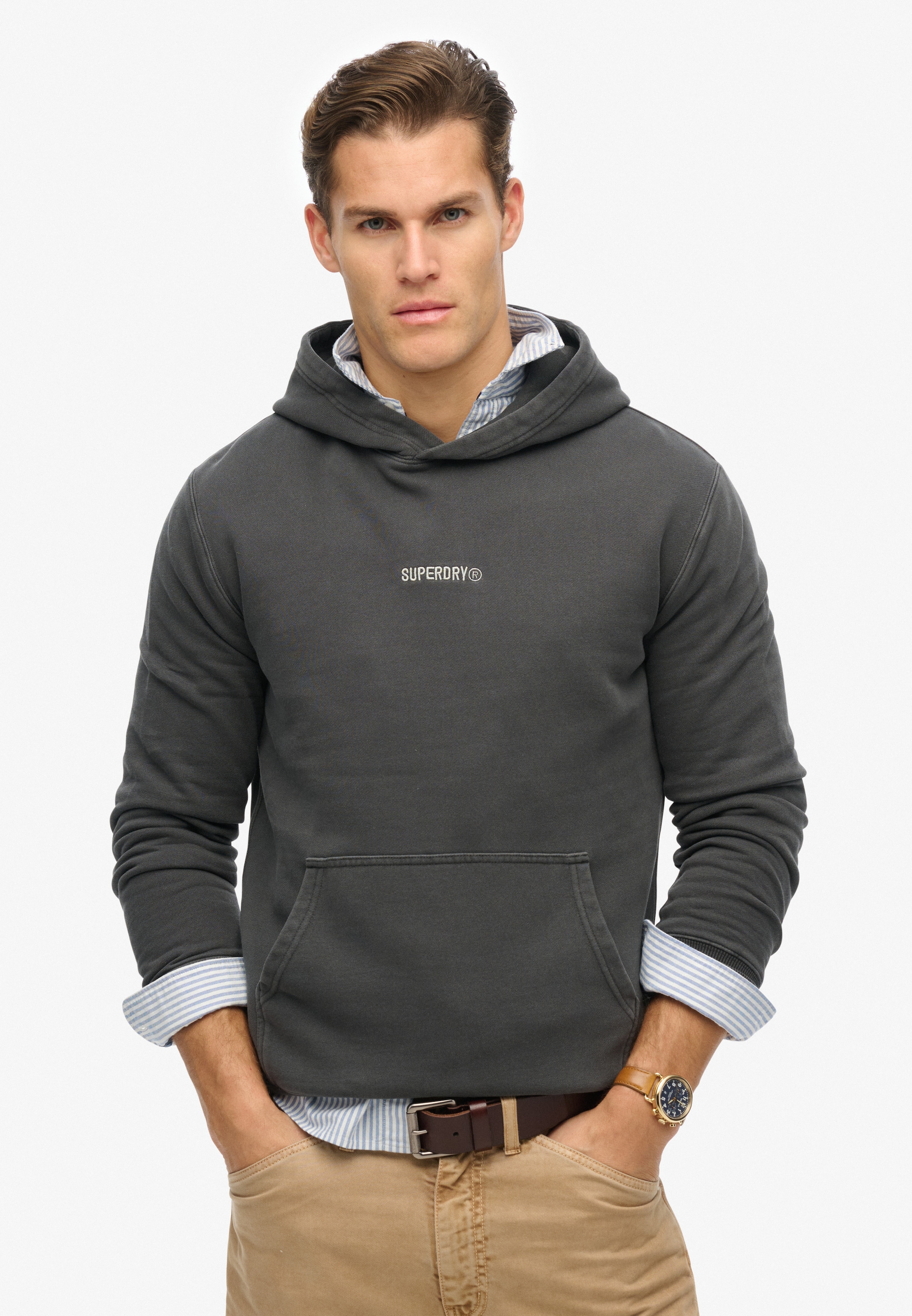 Superdry Kapuzensweatshirt "MICRO LOGO HOOD" günstig online kaufen