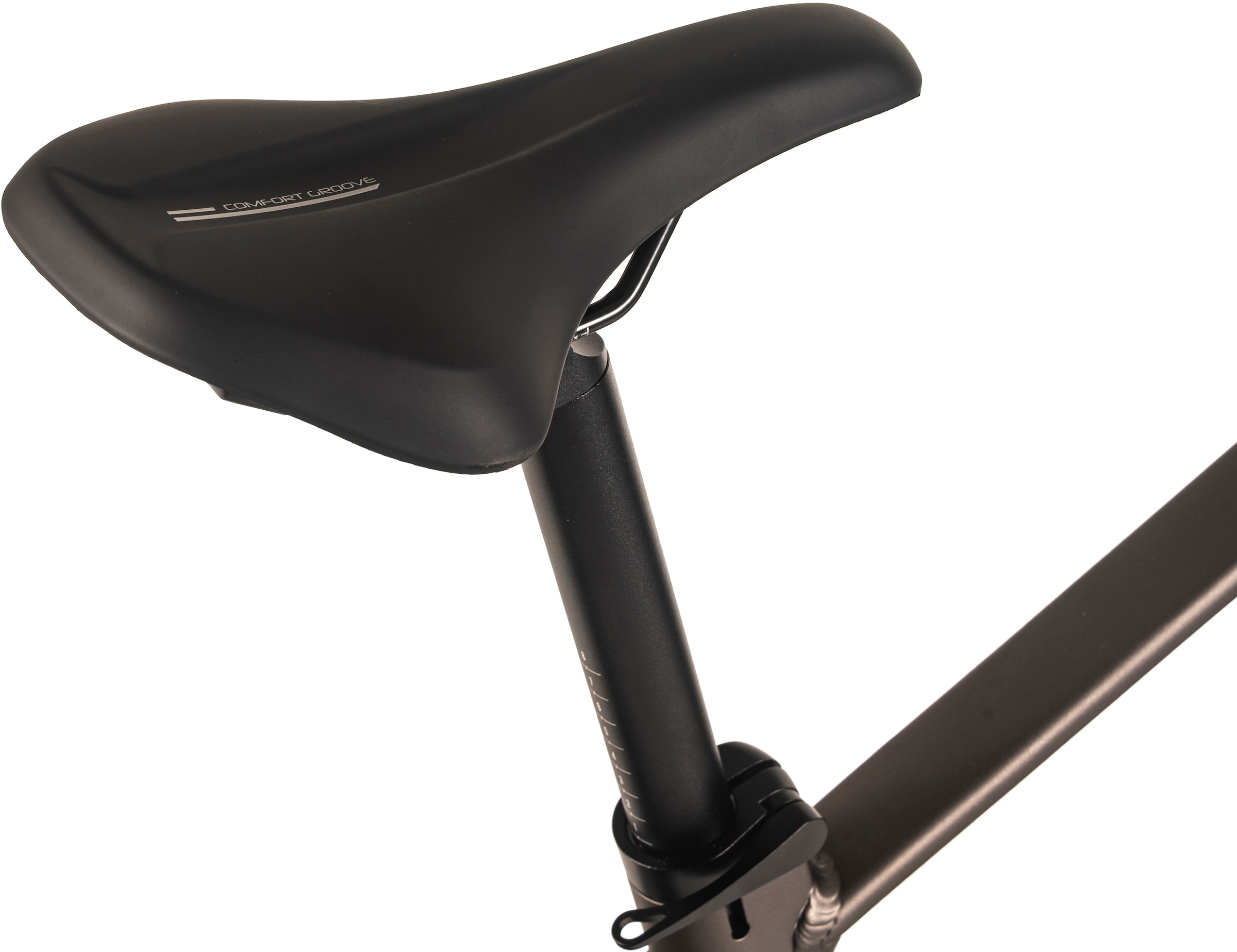 Adore E-Bike »Hardtail 29" GX-750 Mittelmotor 130NM / 15Ah Platingrau matt«, 9 Gang, Shimano, Cues, Mittelmotor 250 W