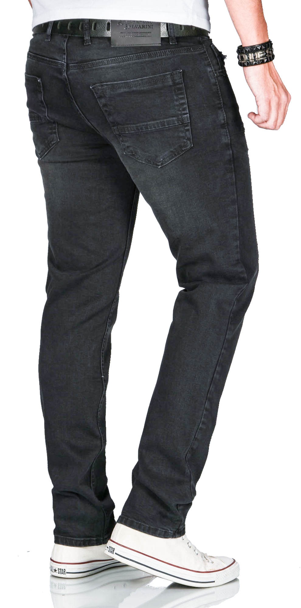 Alessandro Salvarini Slim-fit-Jeans »ASCatania«, mit used look Effekt und mit 2% Elasthan