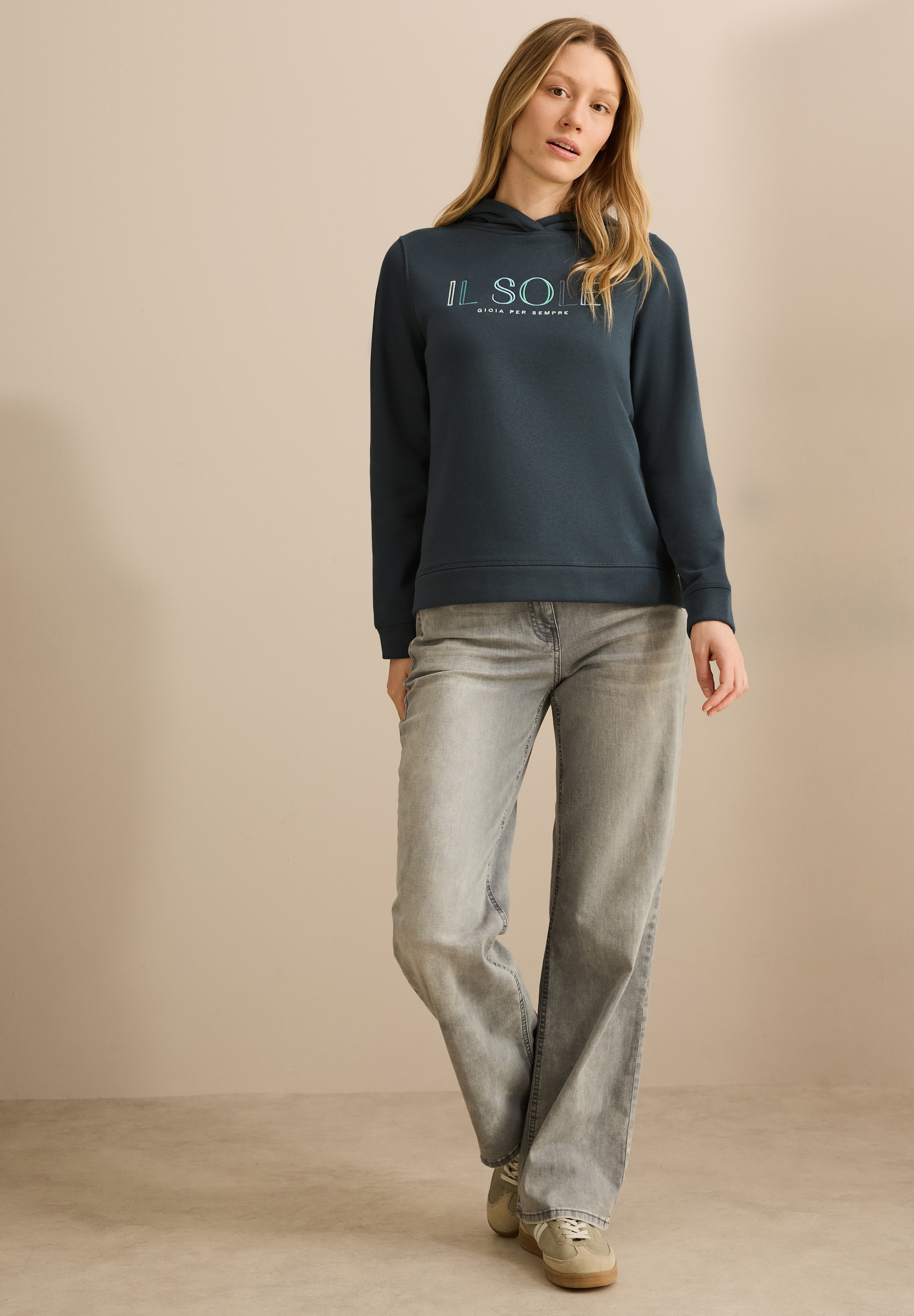 Cecil Sweatshirt, im soften Baumwoll-Mix